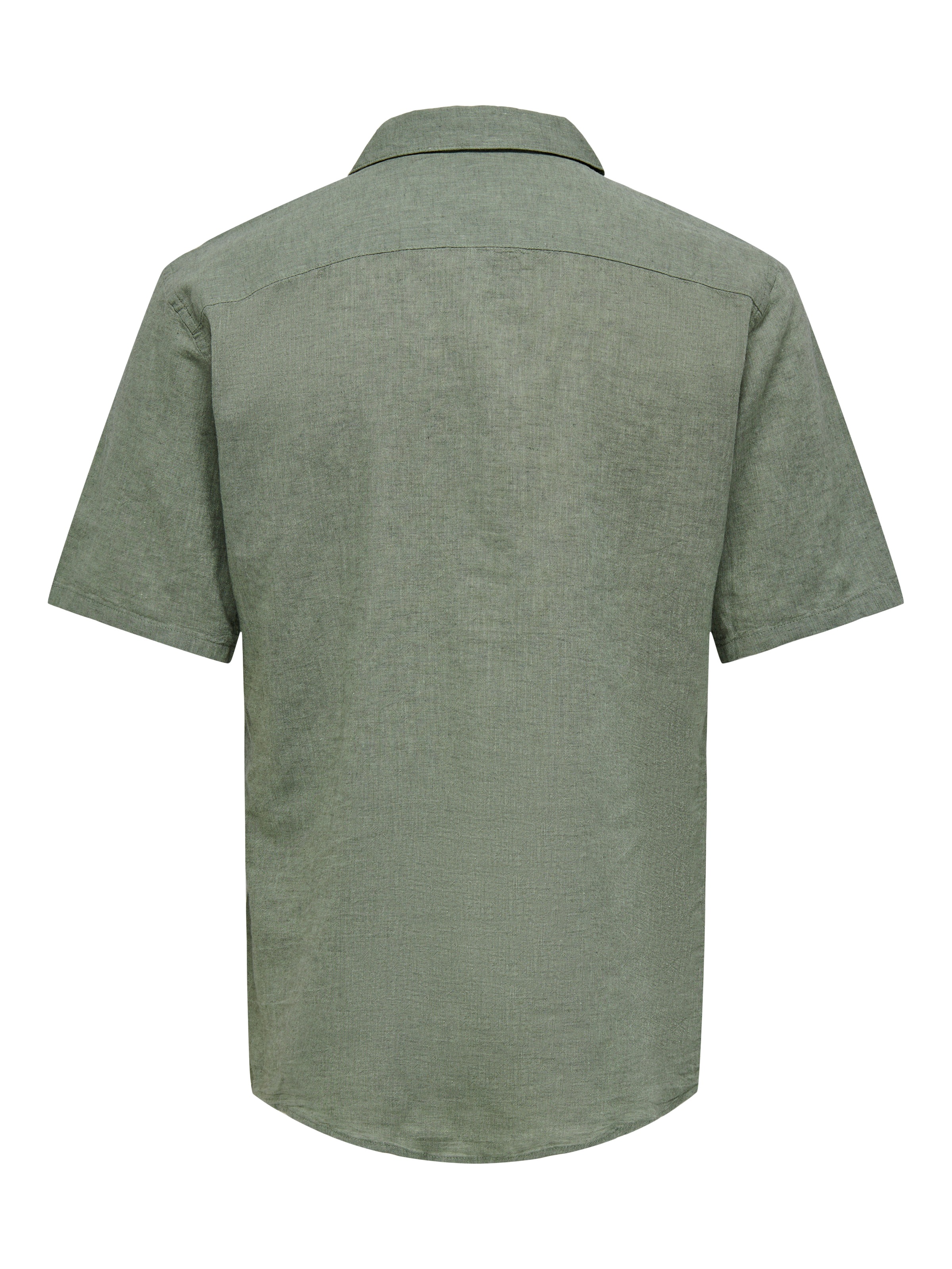 ONLY & SONS Kurzarmhemd »ONSCAIDEN SS SOLID RESORT LINEN NOOS«