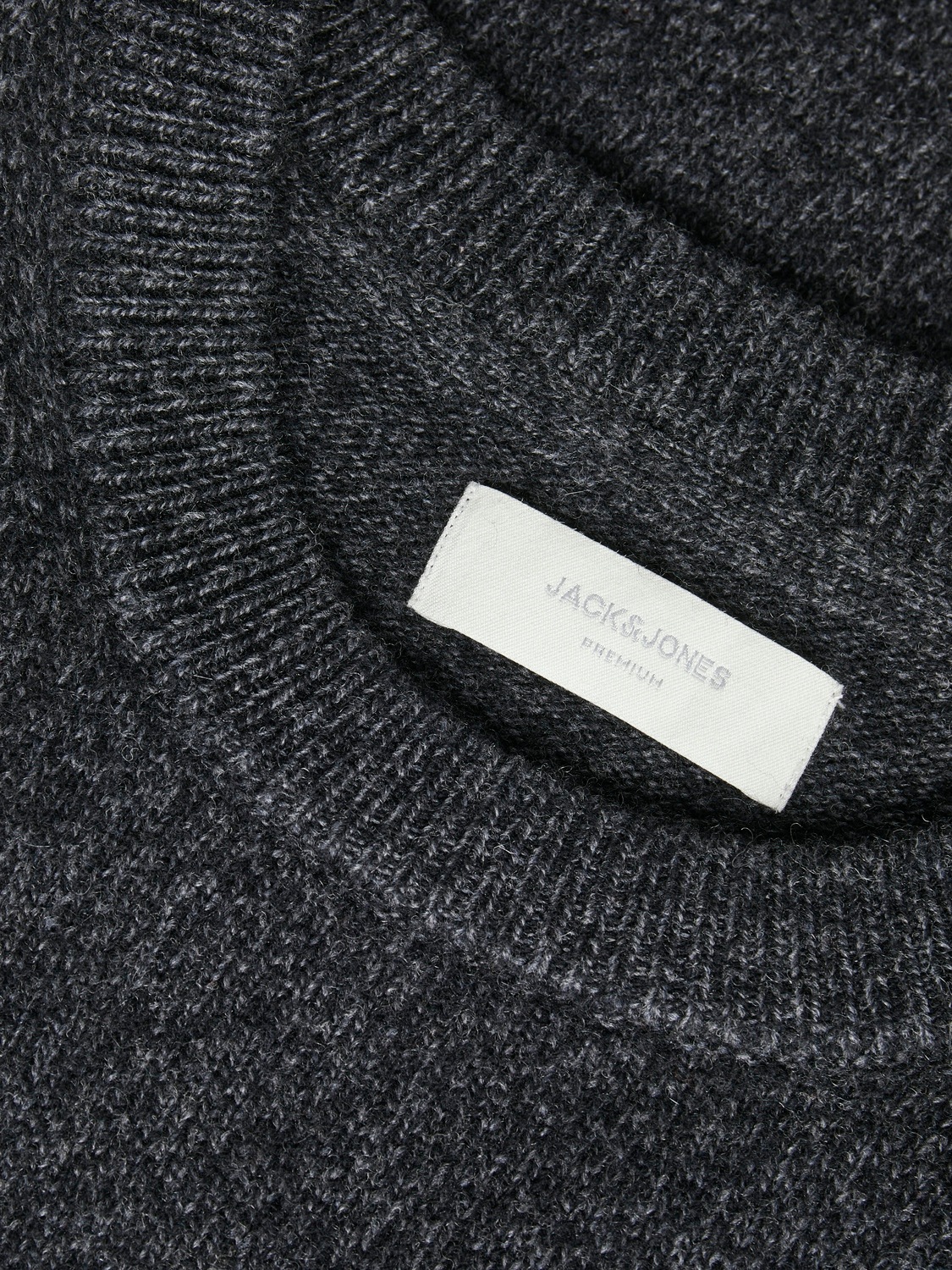 Jack & Jones Rundhalspullover »JPRBLULAMBSWOOL KNIT CREW NECK«