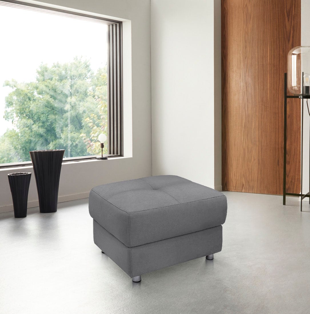 Places of Style Polsterhocker »Pareli«, mit komfortablen Federkern und Stauraum