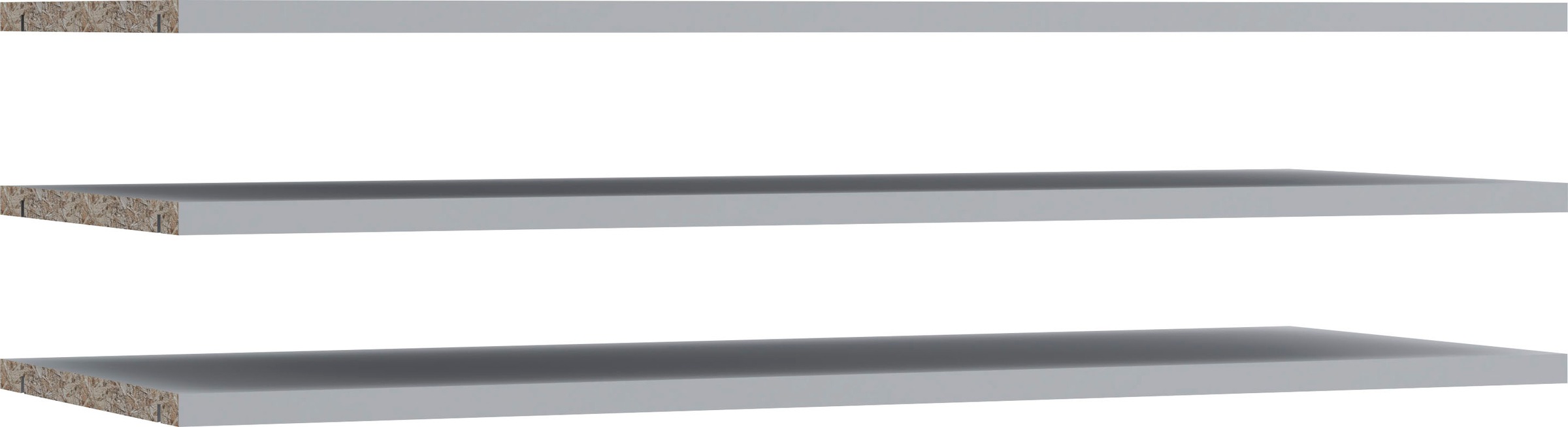 FORTE Einlegeboden, (3 St.), 3-teiliges Set