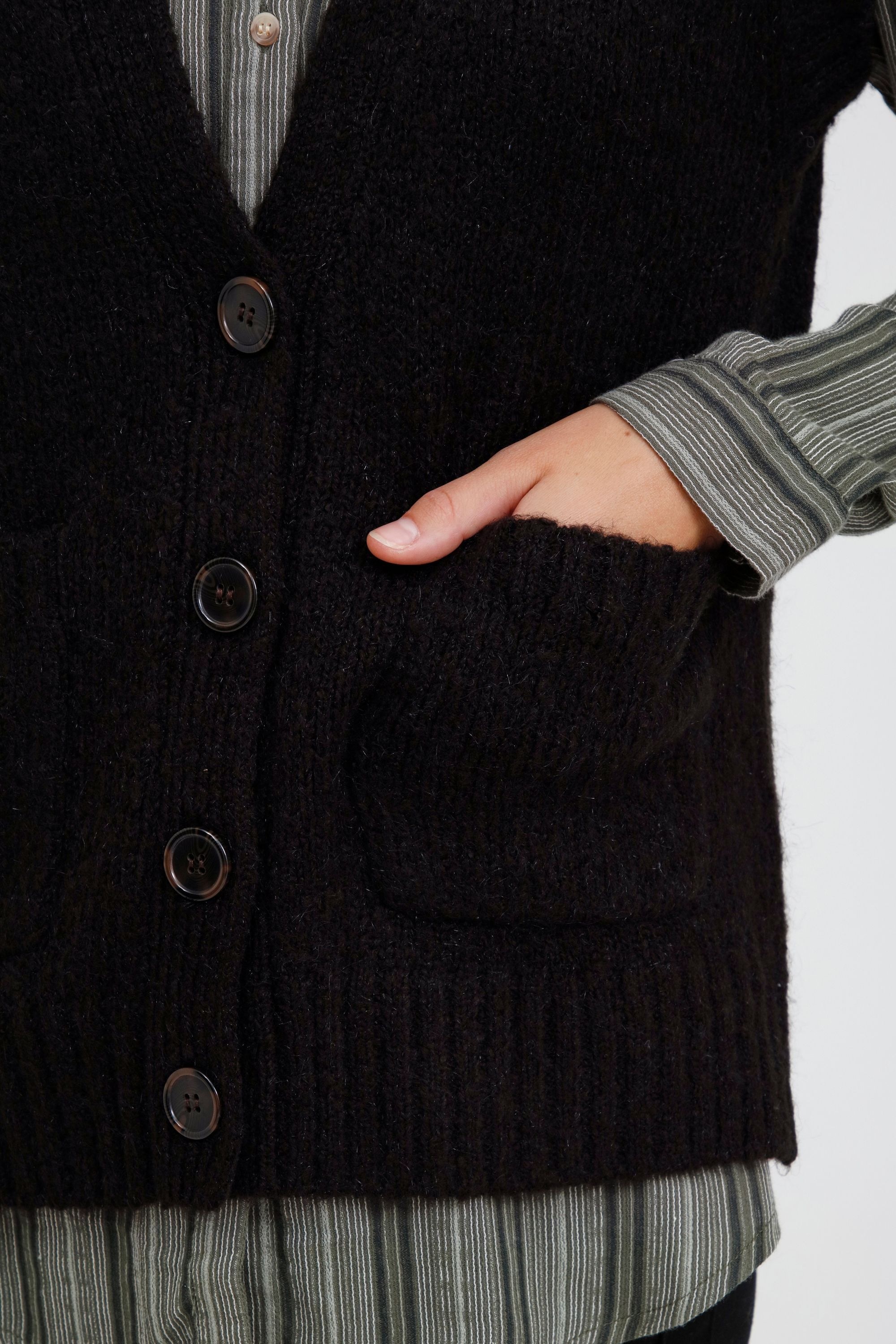 fransa Strickweste »Strickjacke FRCedarki«