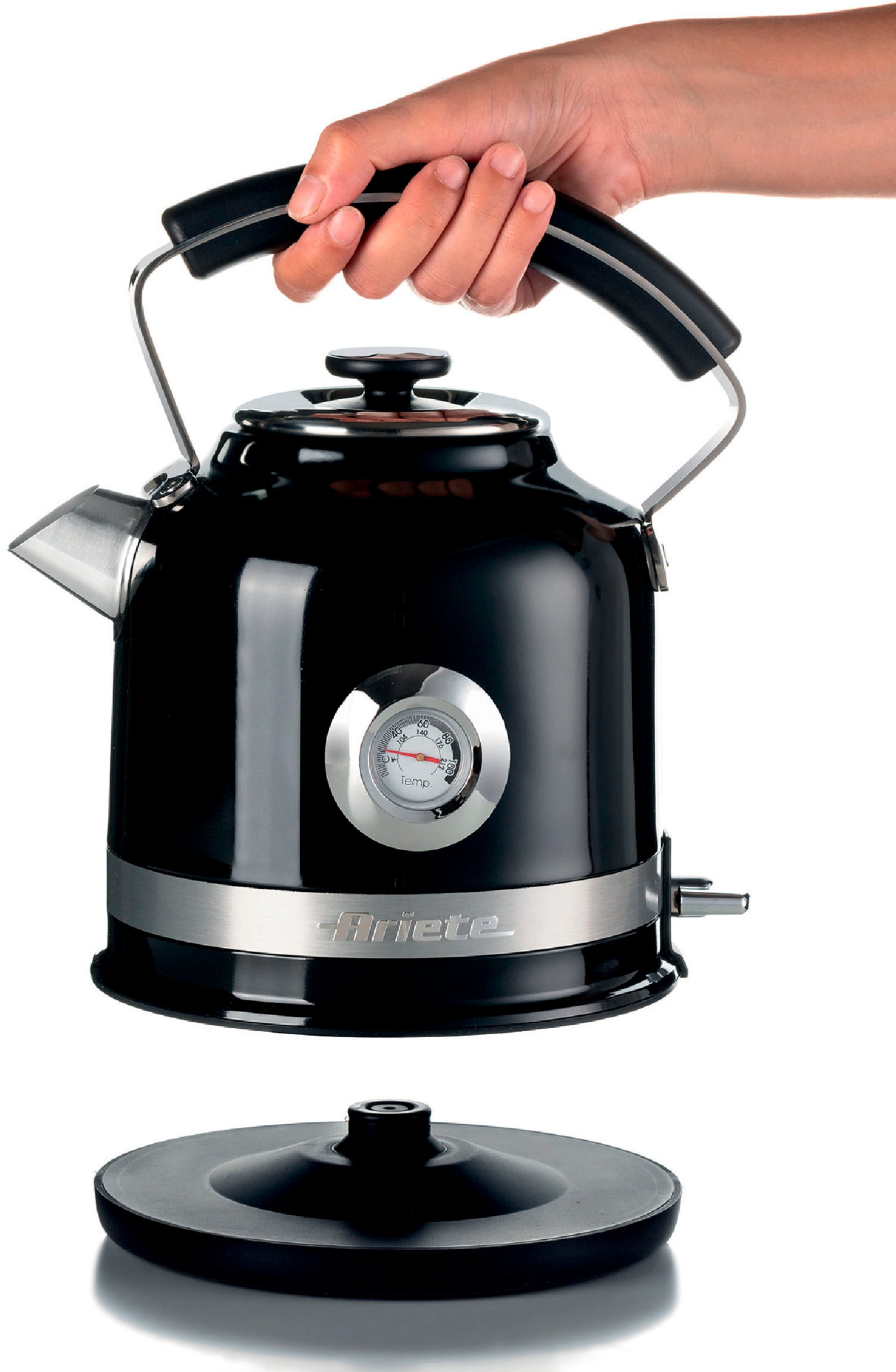 Ariete Wasserkocher »2854BK moderna«, 1,7 l, 2200 W