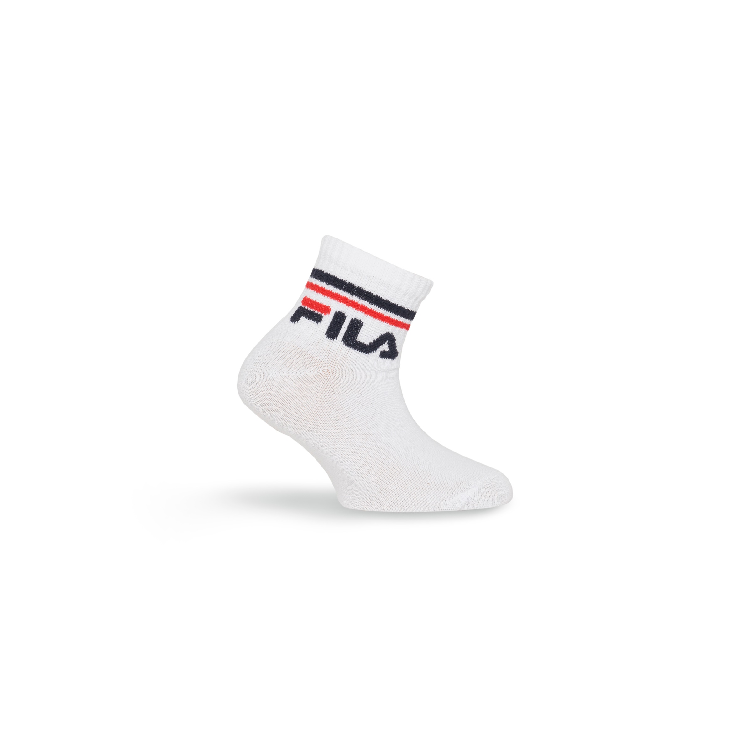 Fila Kurzsocken »JUNIOR UNISEX QUARTER PLAIN SOCKS«, (6 Paar), mit eingestricktem Logo im Bündchen, Kindersocken