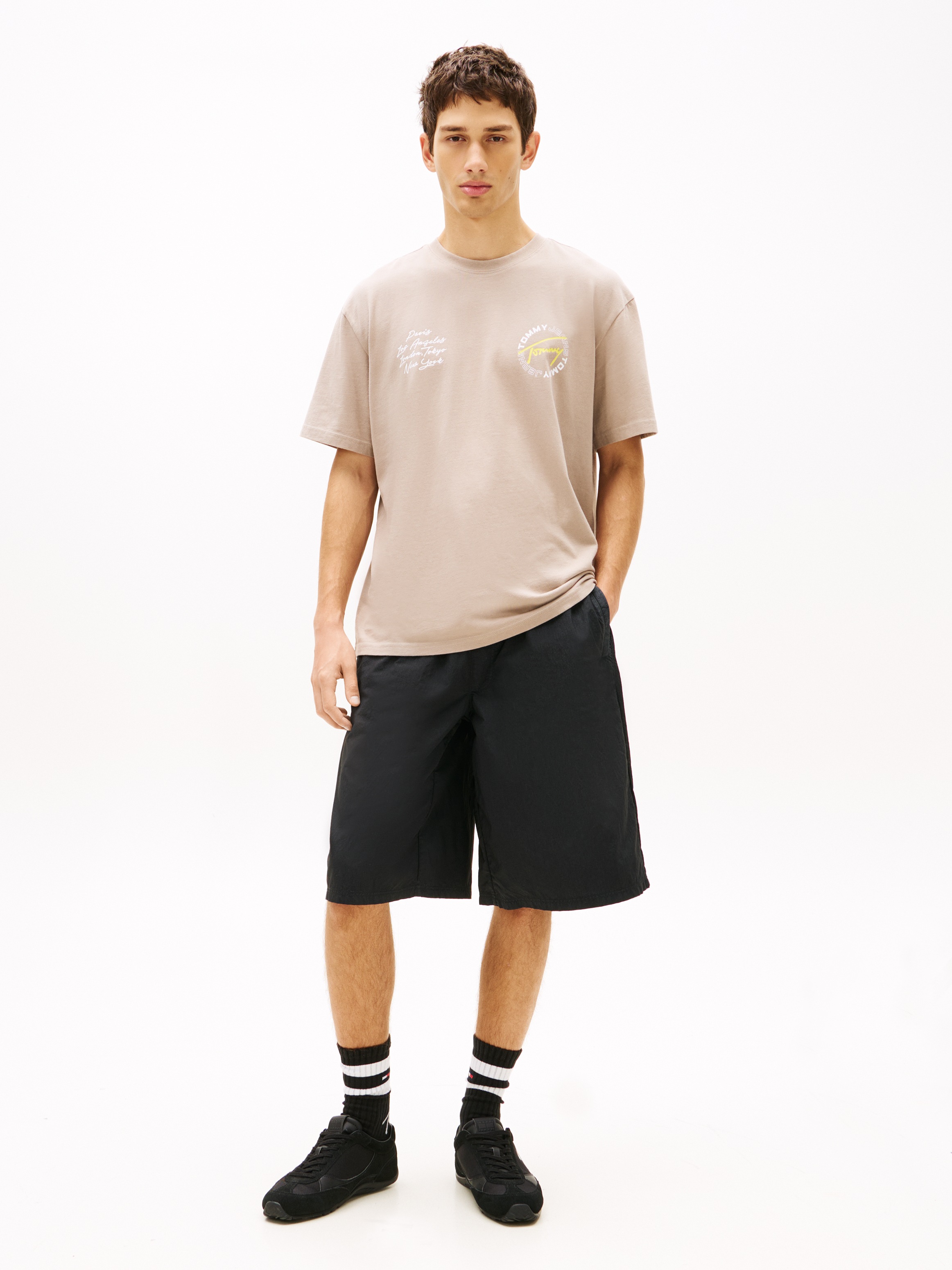 Tommy Jeans T-Shirt »TJM RELAXED SIGN CIRCLE« mit Markenprint