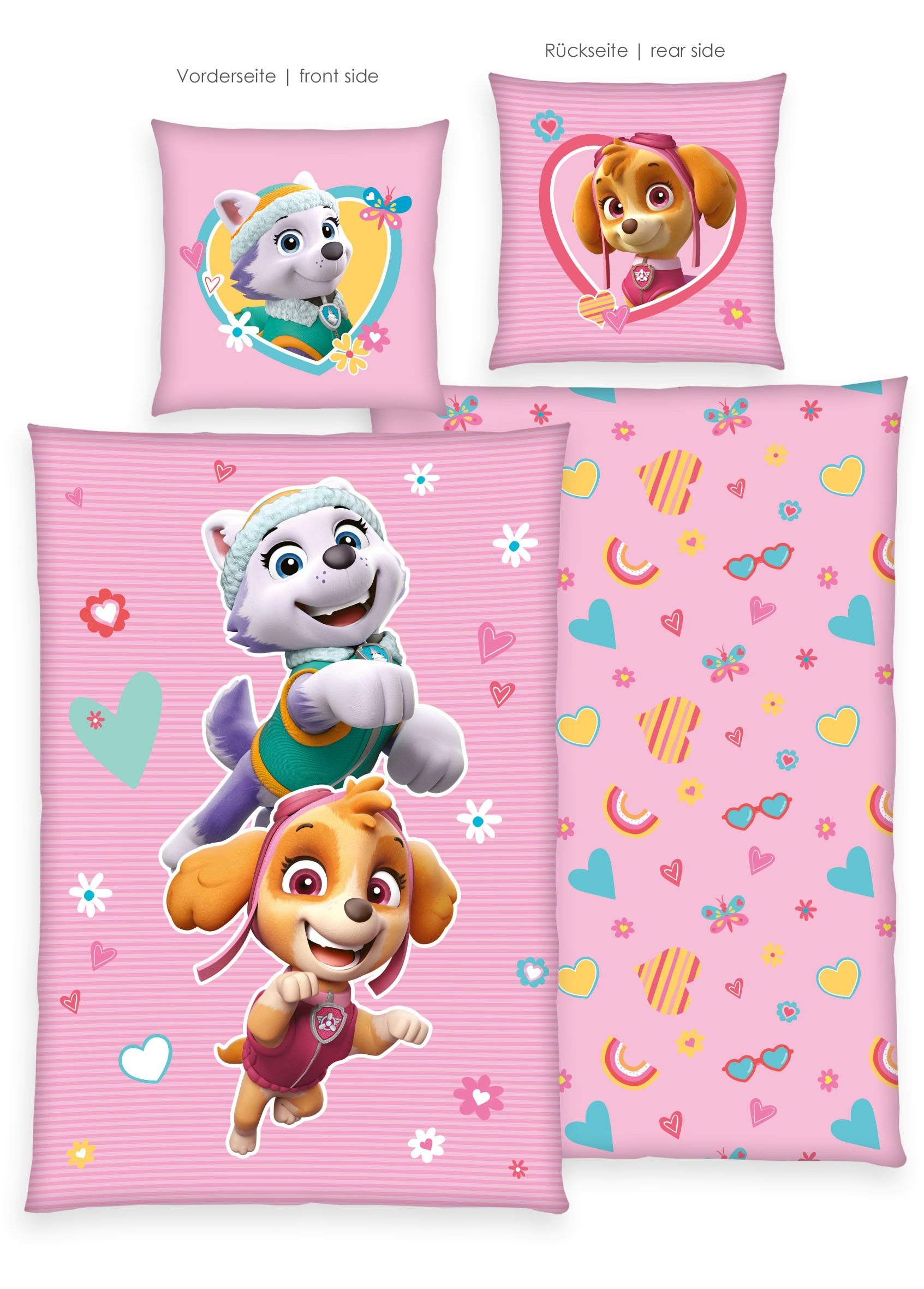 PAW PATROL Bettwäsche »Paw Patrol«, Glow in the Dark