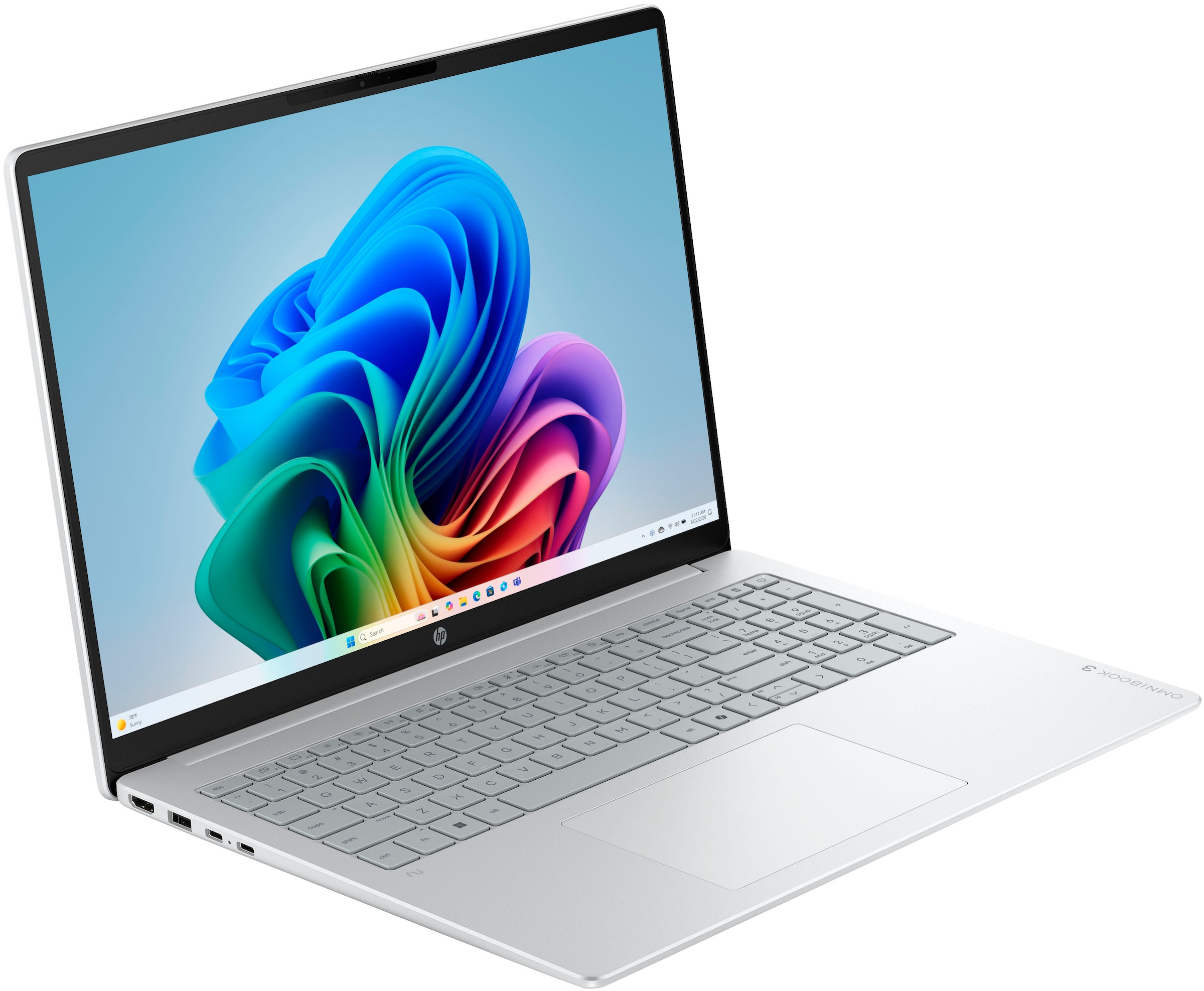 HP Notebook »OmniBook 3 16-bs0050ngx« 40,6 cm / 16 ″ Intel Ultra 5 Intel Graphics 512 GB SSD