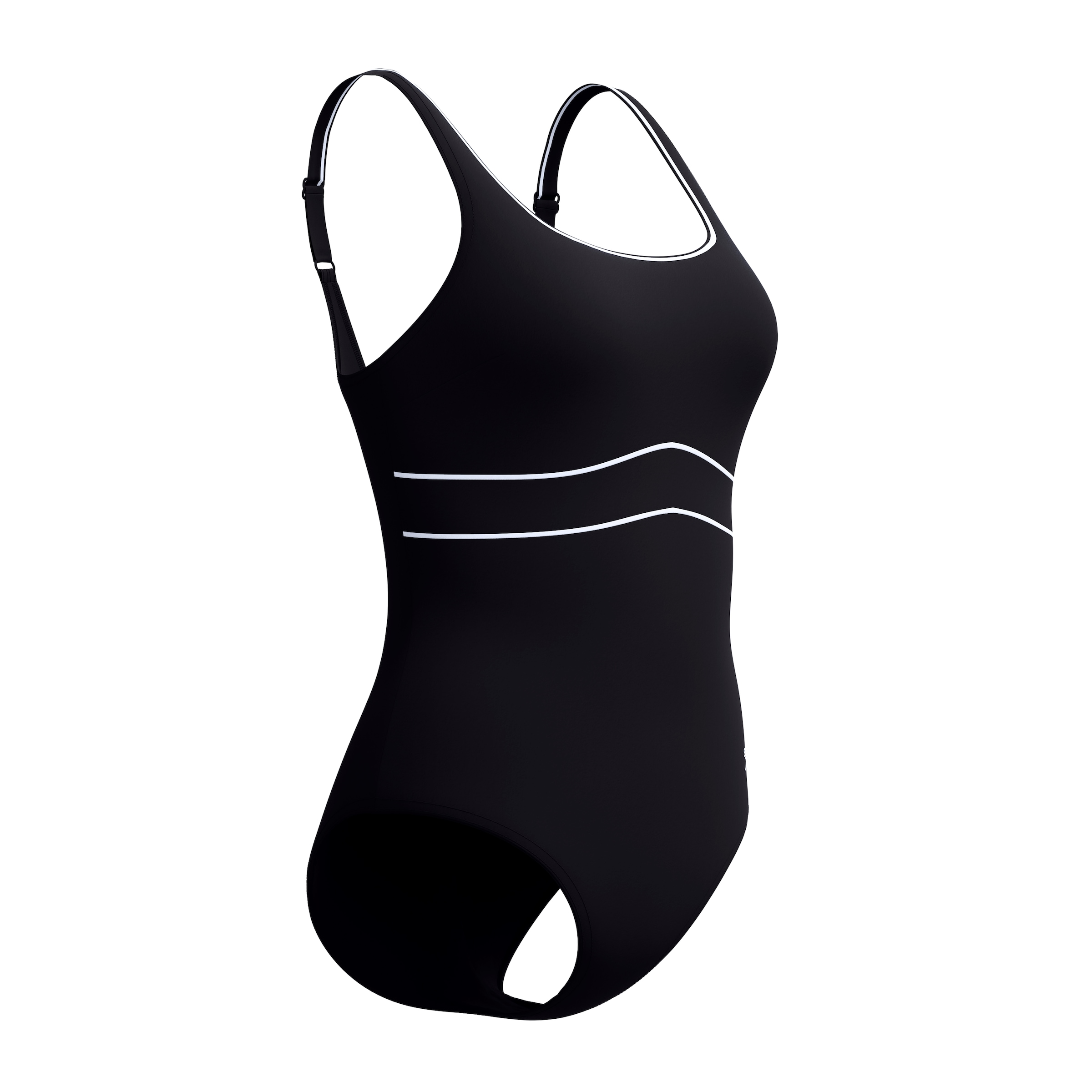 Speedo »WOMENS SHAPING CONTOURECLIPSE« formgebender Stoff, mittlere Brustunterstützung, schnell trocknend