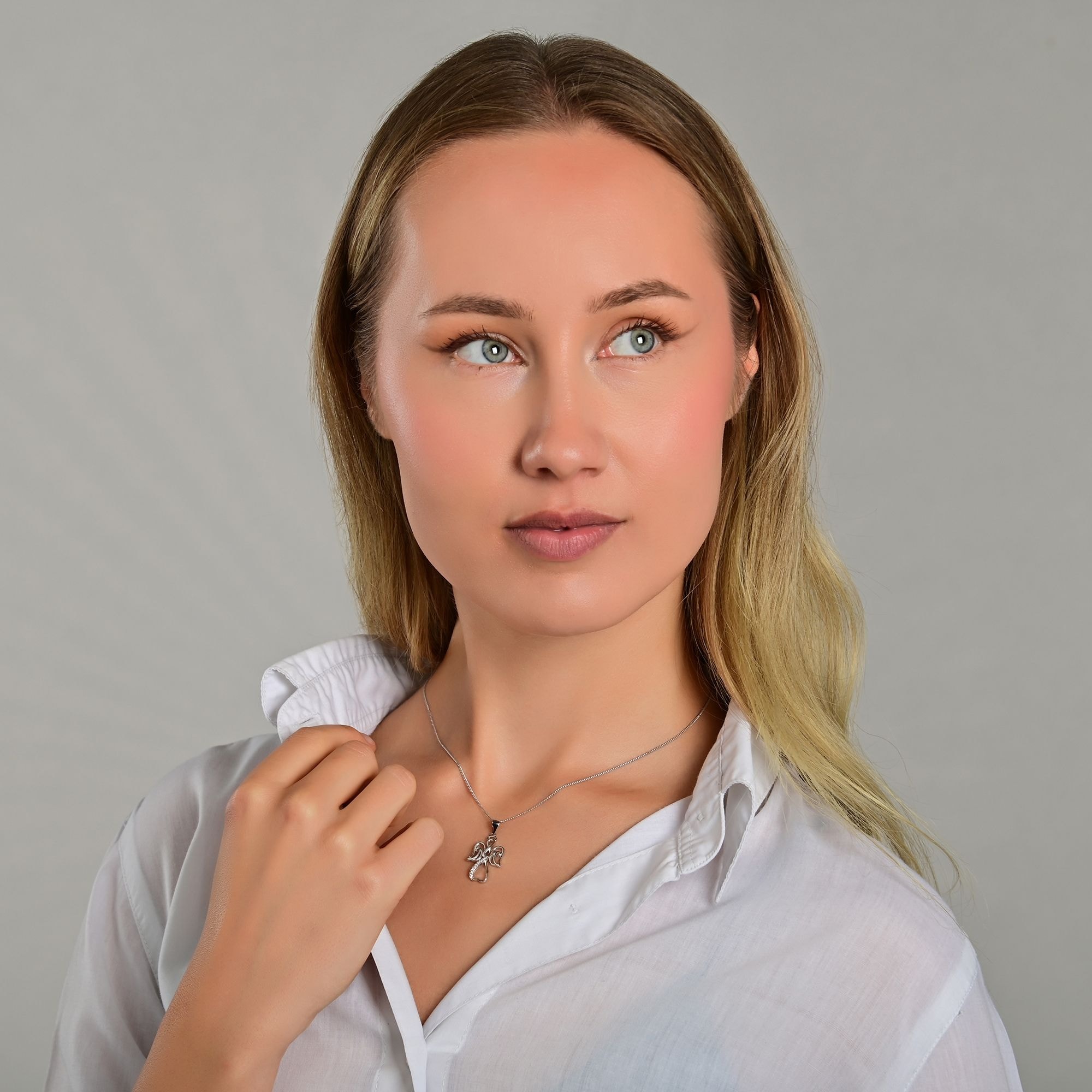 Adelia´s Herzanhänger »Damen Anhänger ¿ Unendlichkeitszeichen Herzanhänger aus 925 Silber mit Zirkonia«