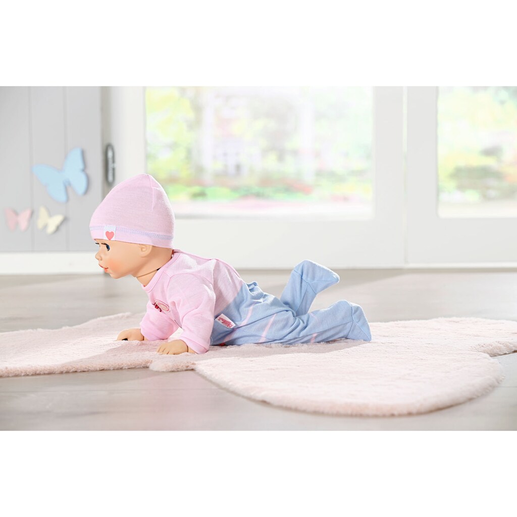 Baby Annabell Babypuppe »Lilly lernt laufen, 43 cm«, mit lebensechten Funktionen