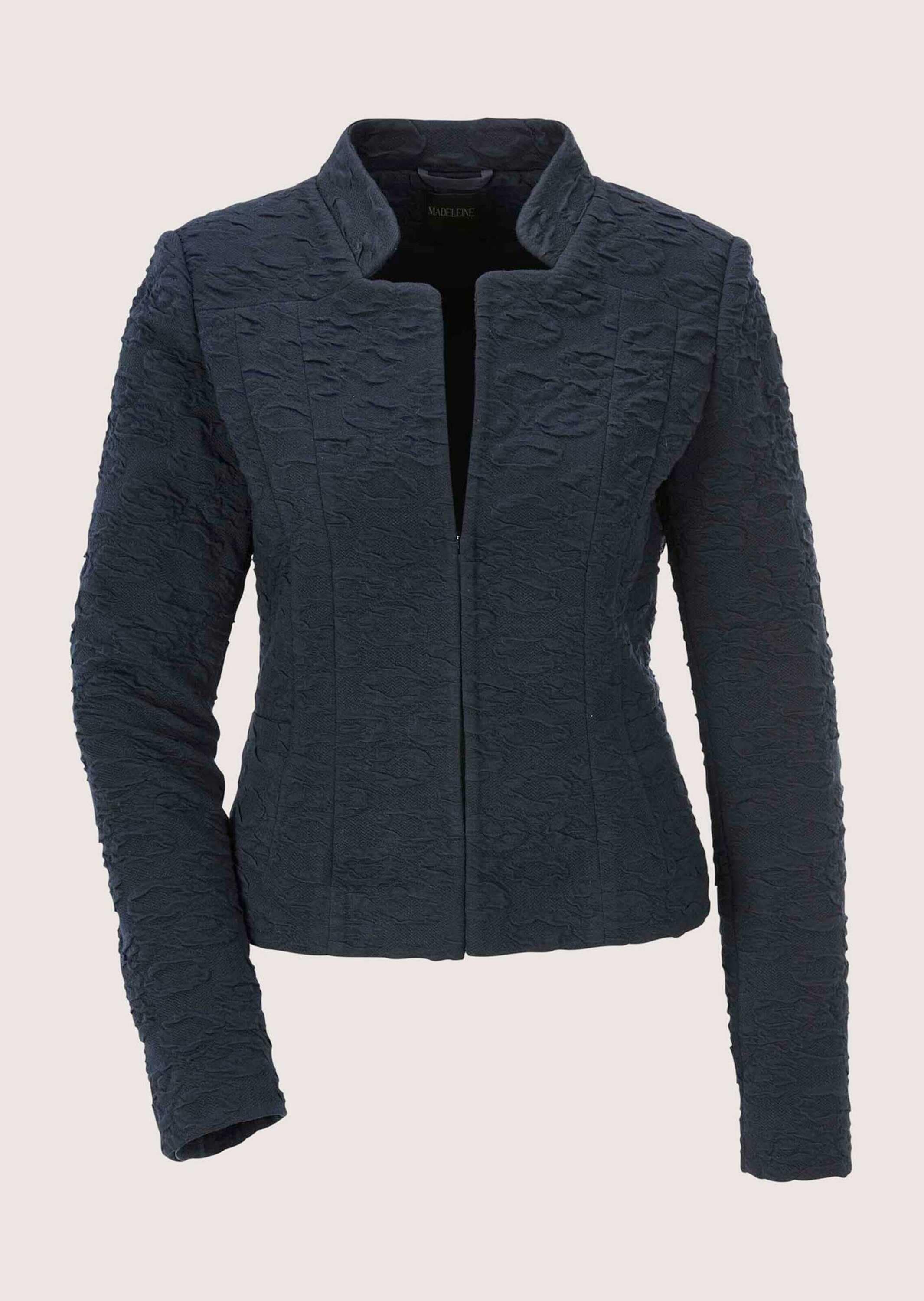 MADELEINE Jackenblazer »Jerseyblazer Moderner Businessblazer mit Leo-Muster« Jersey Blazer, Leomuster