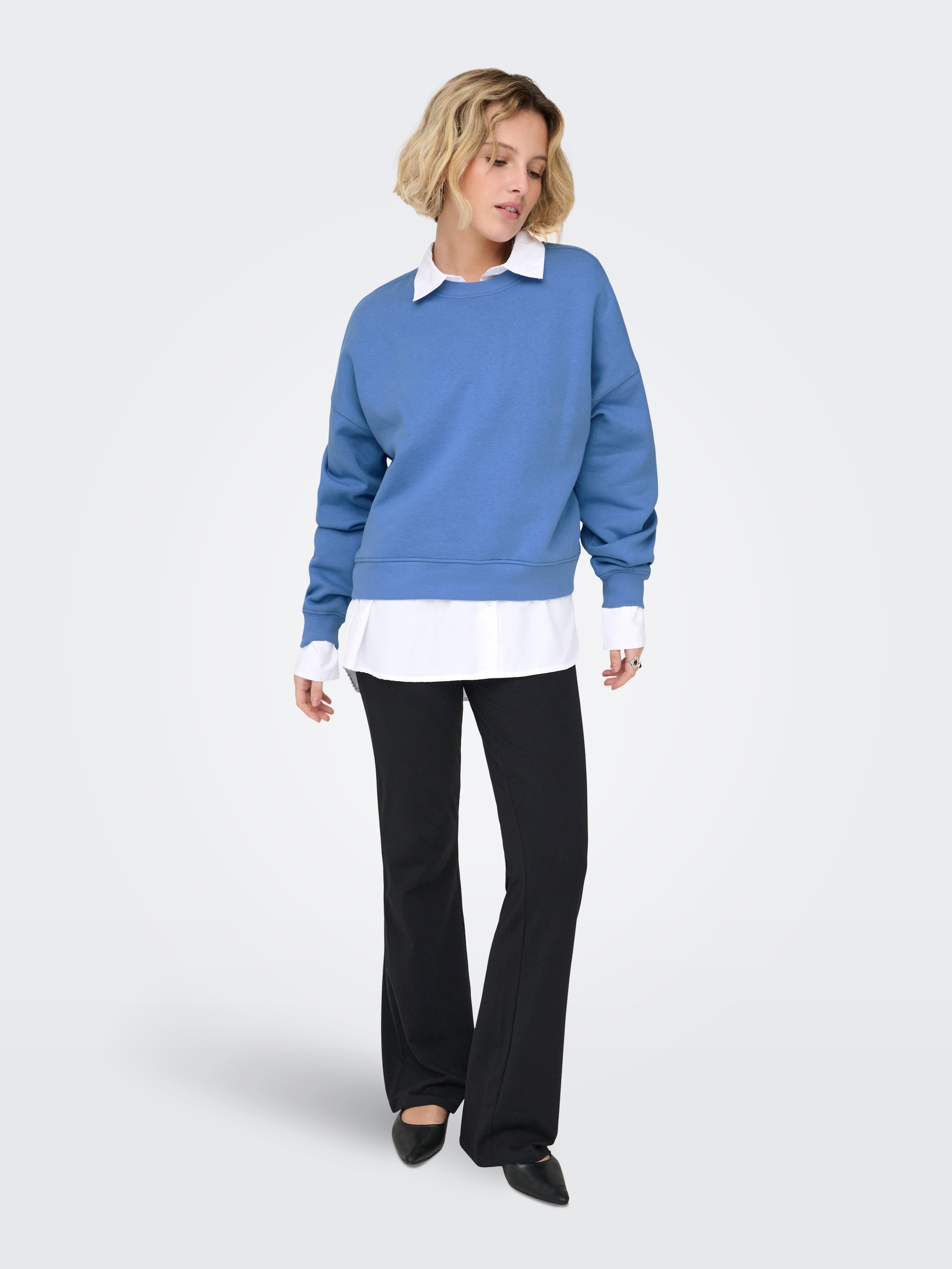 ONLY Sweatshirt »ONLBEST L/S CREW NECK SWT NOOS«
