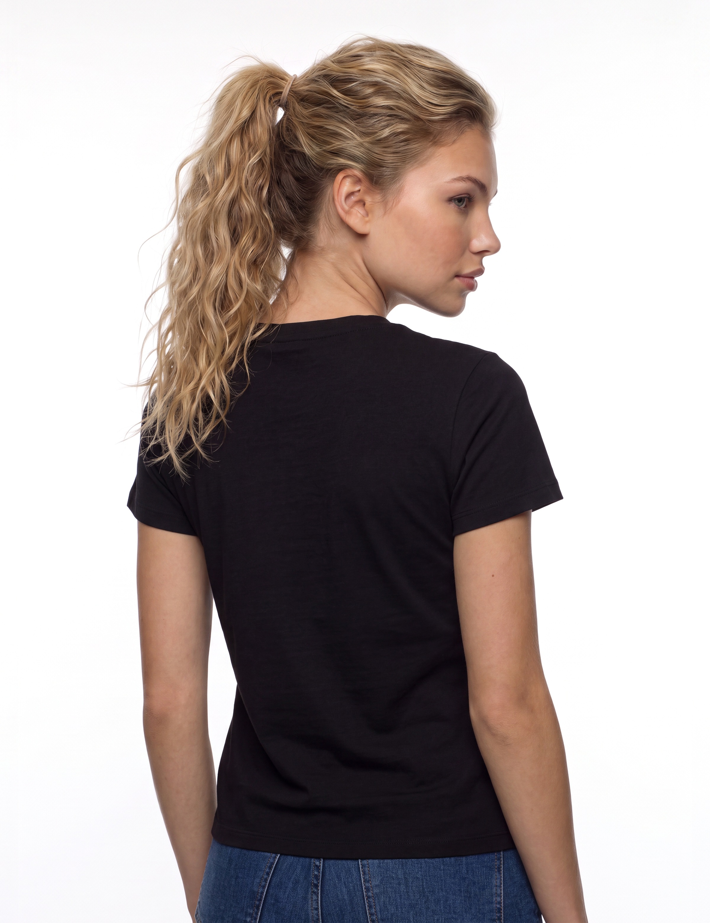 Guess T-Shirt »CN 3D EMBROIDERY SCRIPT LOGO« mit Schmucksteinen, bestickt