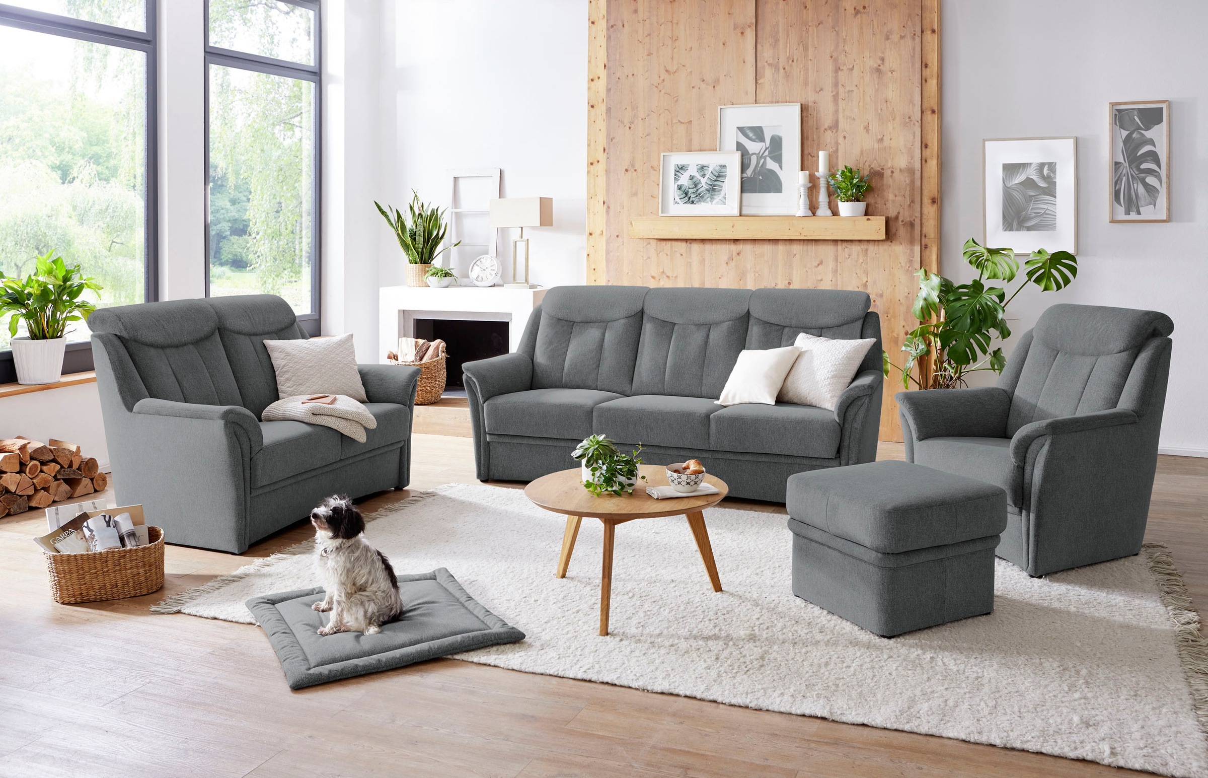 VILLA BECK Hocker »Lugano«, (1 St.), mit aufklappbarer Sitzfläche, Sitzhöhe 49 cm
