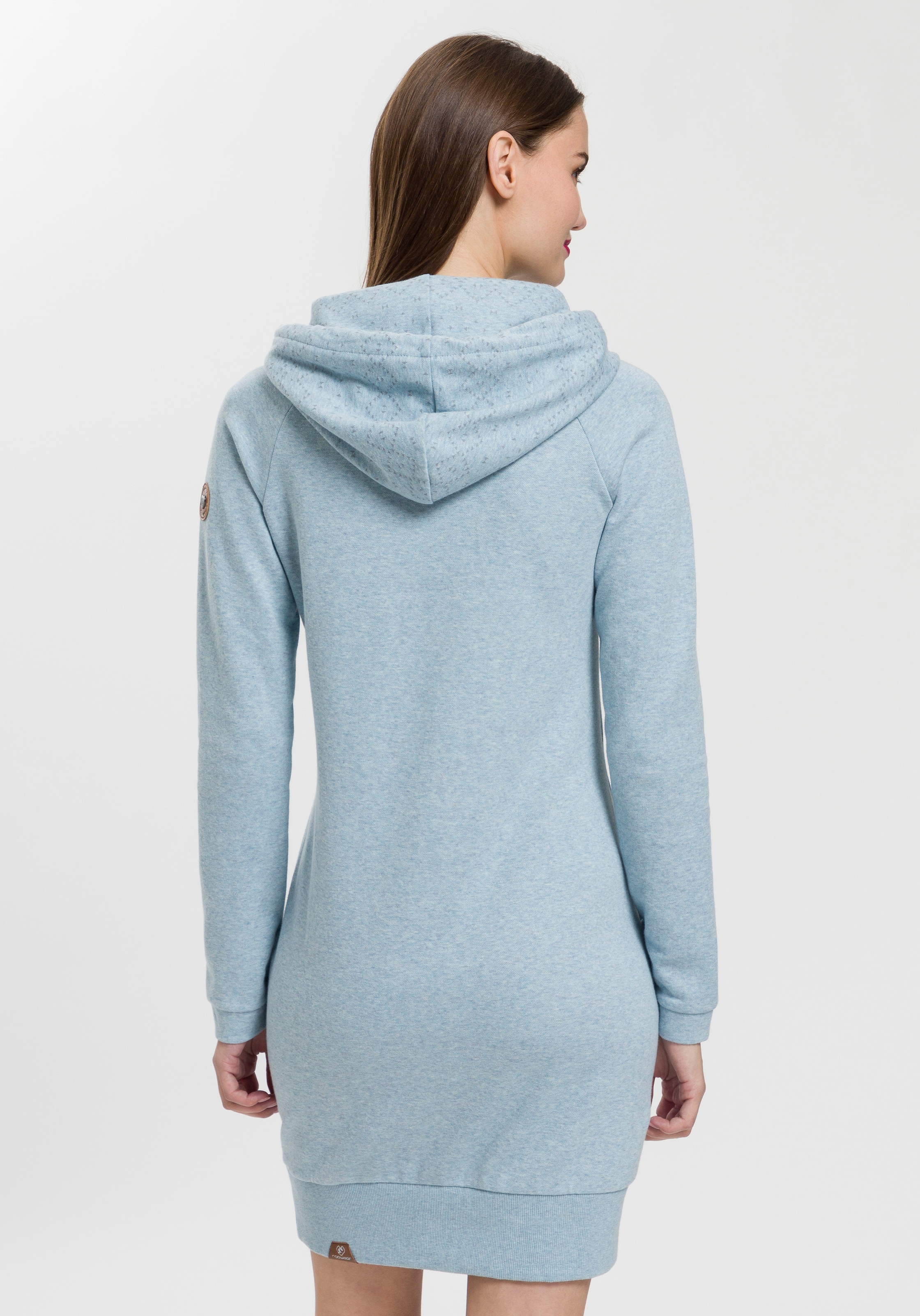 Ragwear Sweatkleid »BESS O«, Hoodie mit Tunnelzug-Kapuze