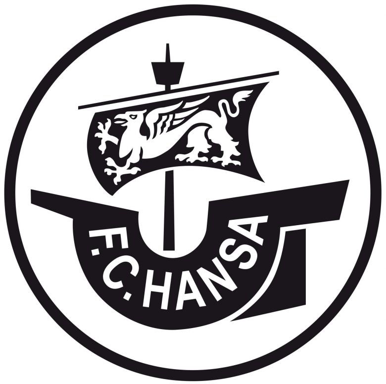 Rostock (1 Wandtattoo Logo«, Wall-Art bei St.) Hansa »Fußball OTTO