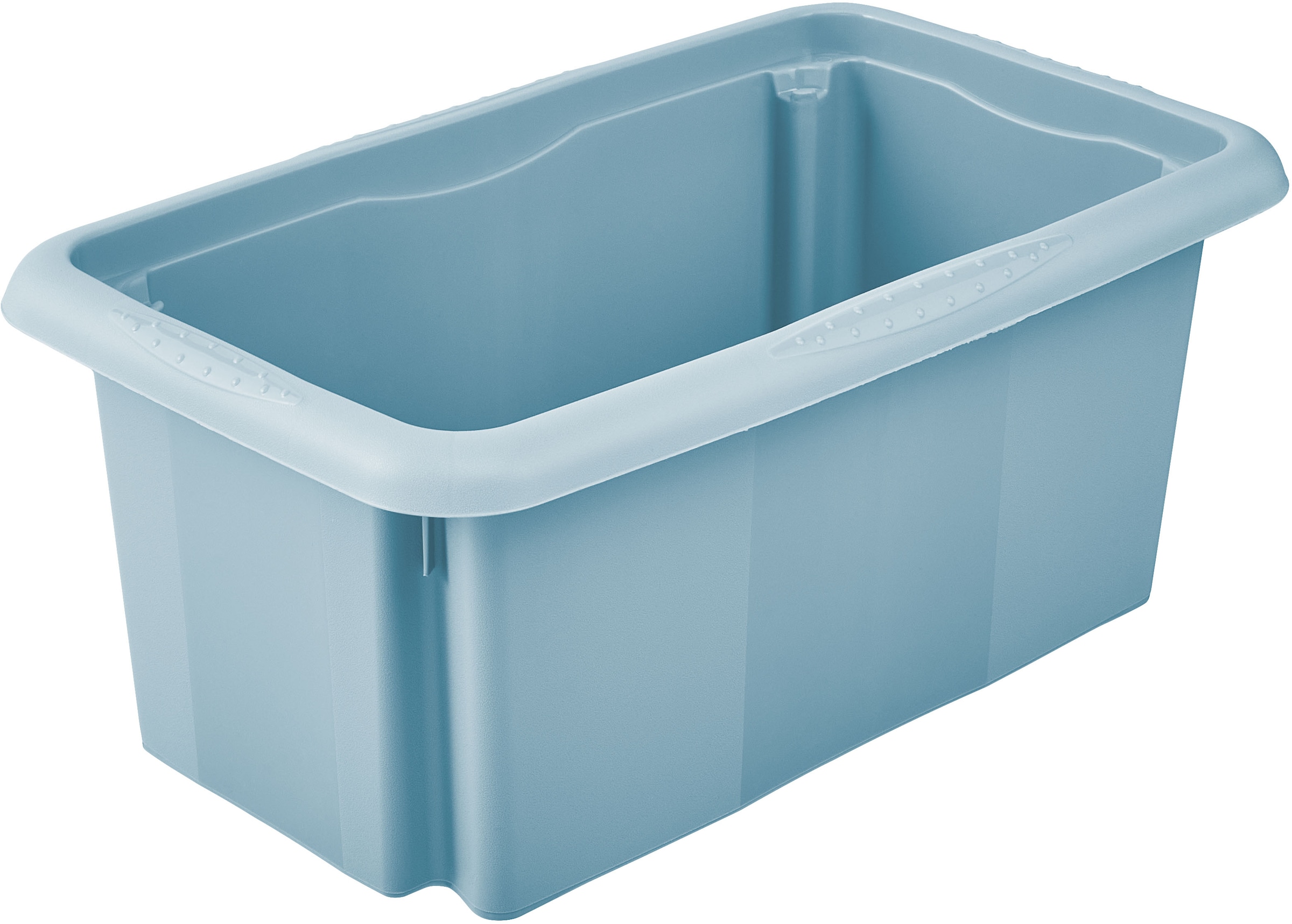 keeeper Aufbewahrungsbox »Emil, 4er Set, 7 L, 35 x 20,5 x 15 cm« ineinander und aufeinander stapelbar
