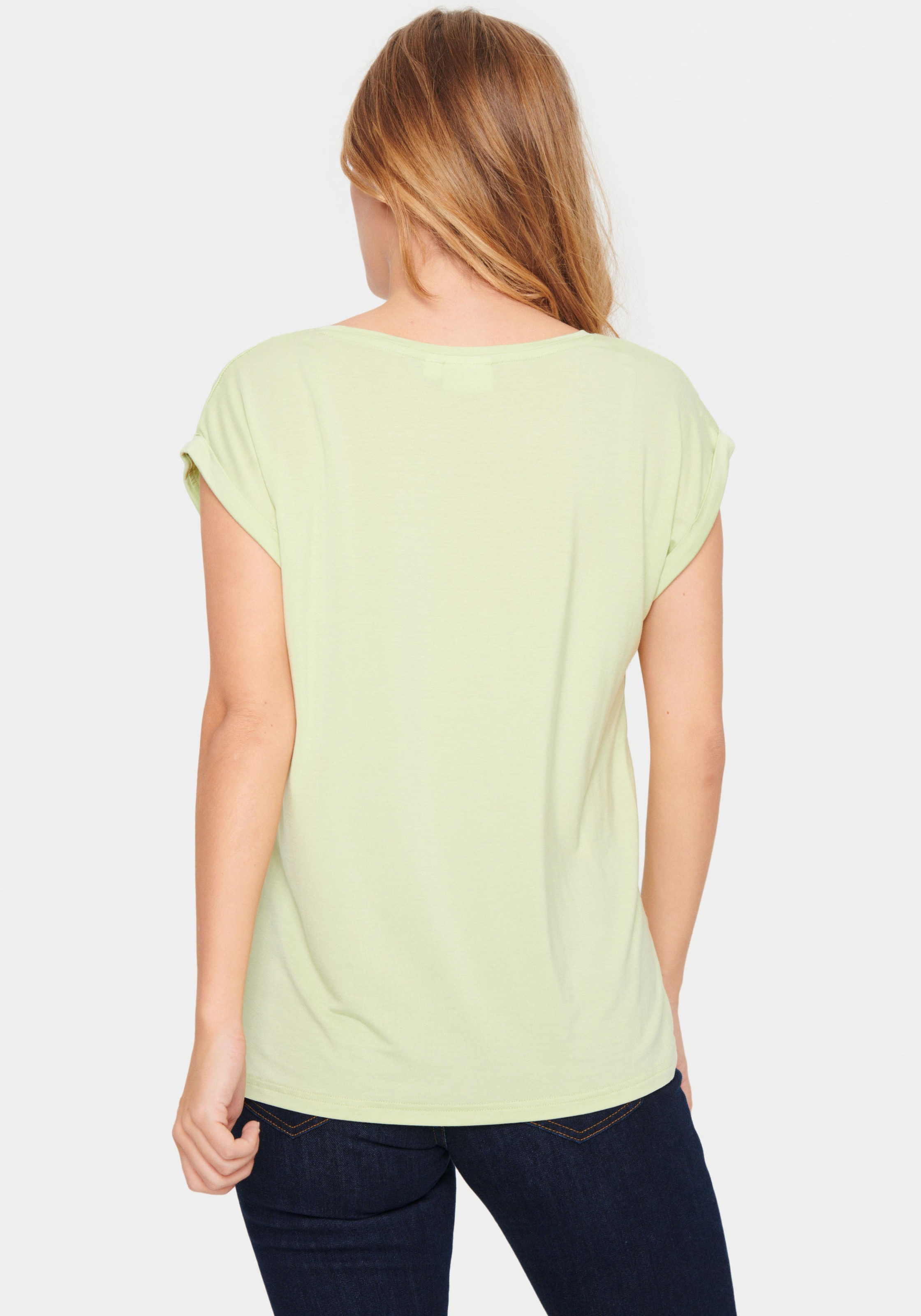 Saint Tropez Kurzarmshirt »U1520, AdeliaSZ T-Shirt«