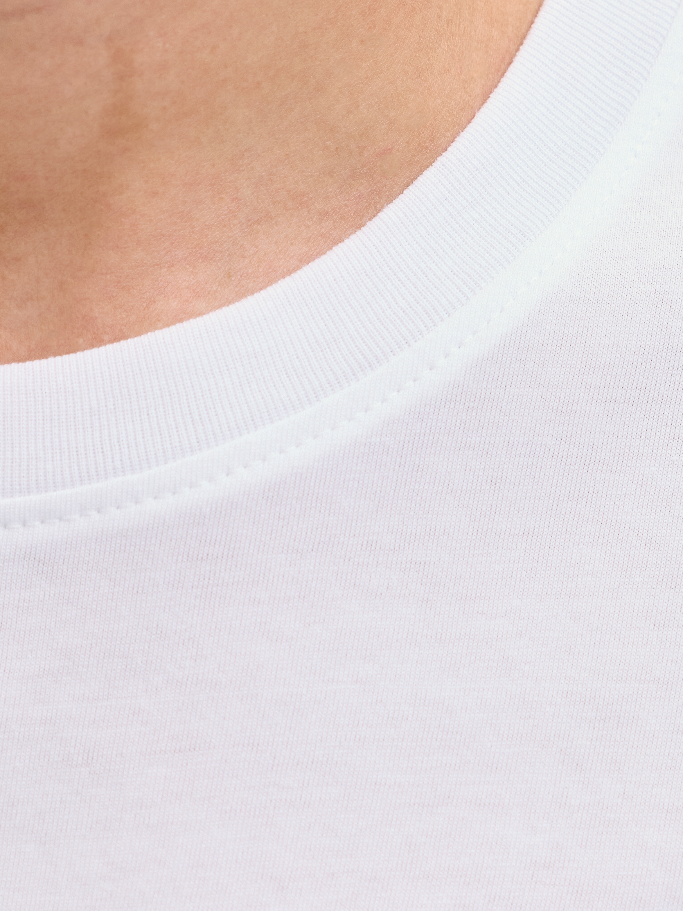 Jack & Jones Rundhalsshirt »JJCOLE PRINT TEE SS CREW NECK«