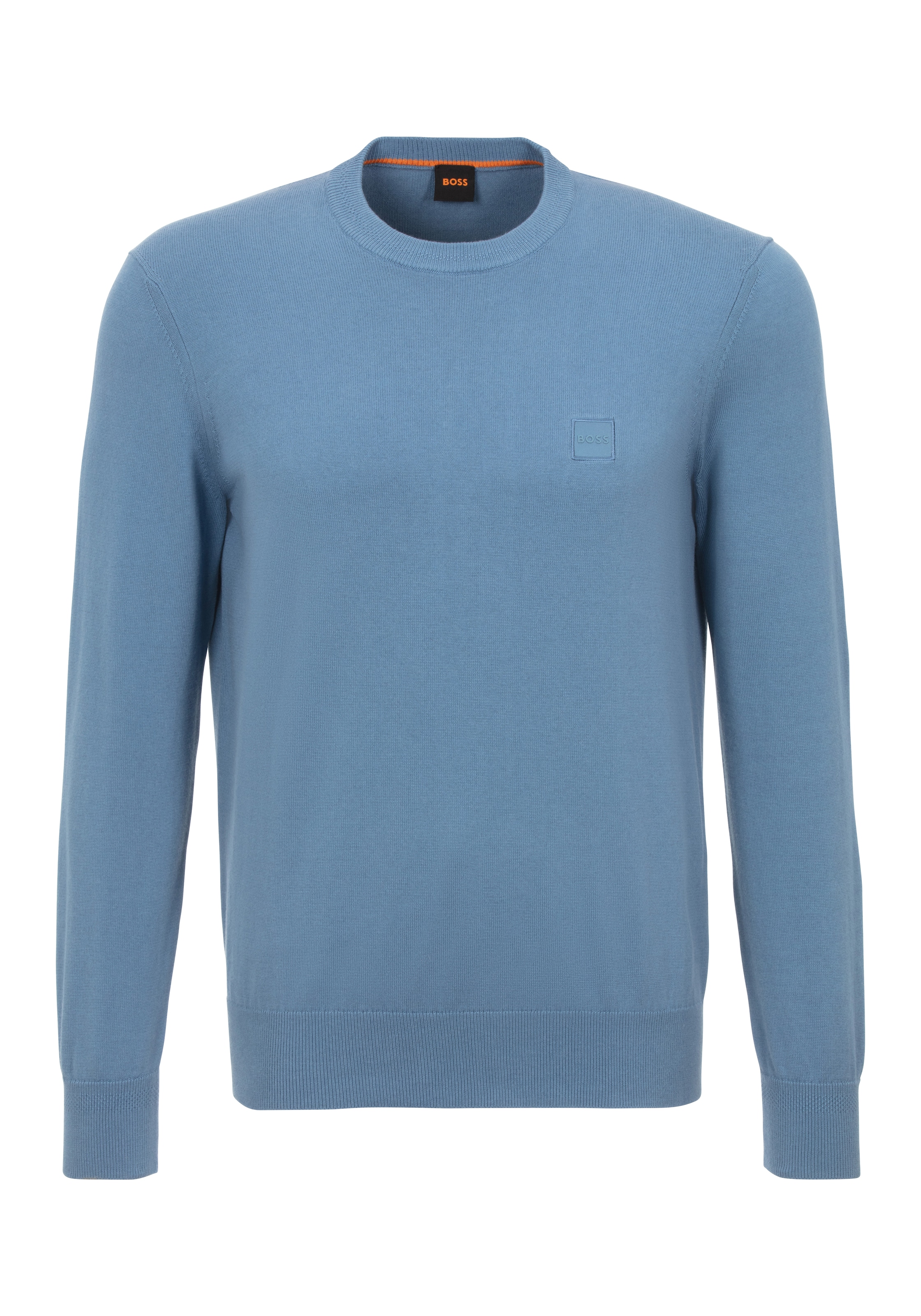 BOSS ORANGE Strickpullover »Kanovano«, mit Rundhalsausschnitt