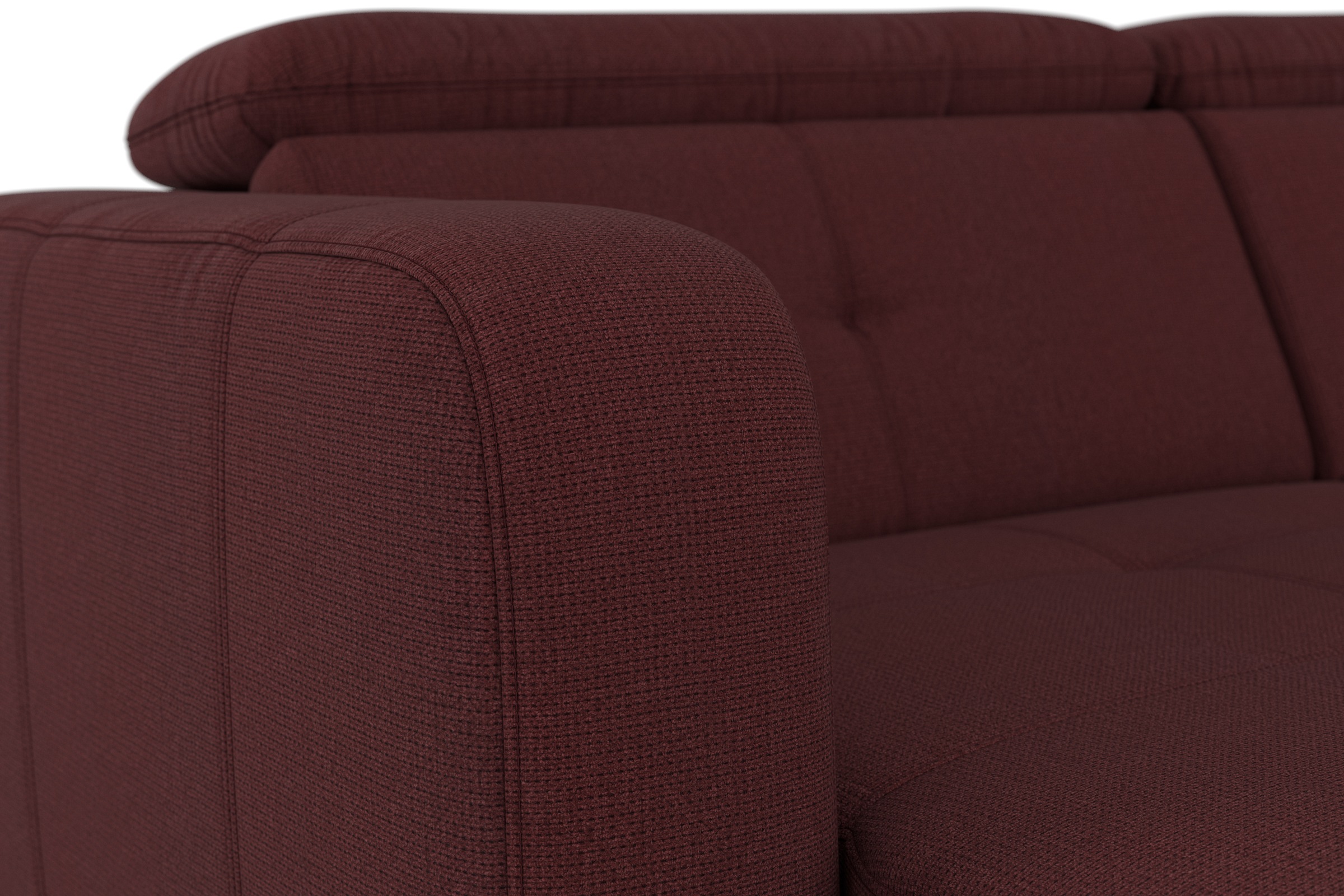 sit&more Wohnlandschaft »Belluci U-Form«, Kopfteilverstellung und Federkern, wahlweise mit Bettfunktion
