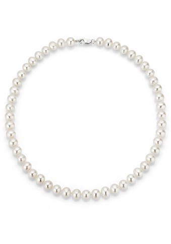 Perlenkette »Schmuck Geschenk Halsschmuck Halskette Perle«, zu Hoodie, Kleid, Shirt,...
