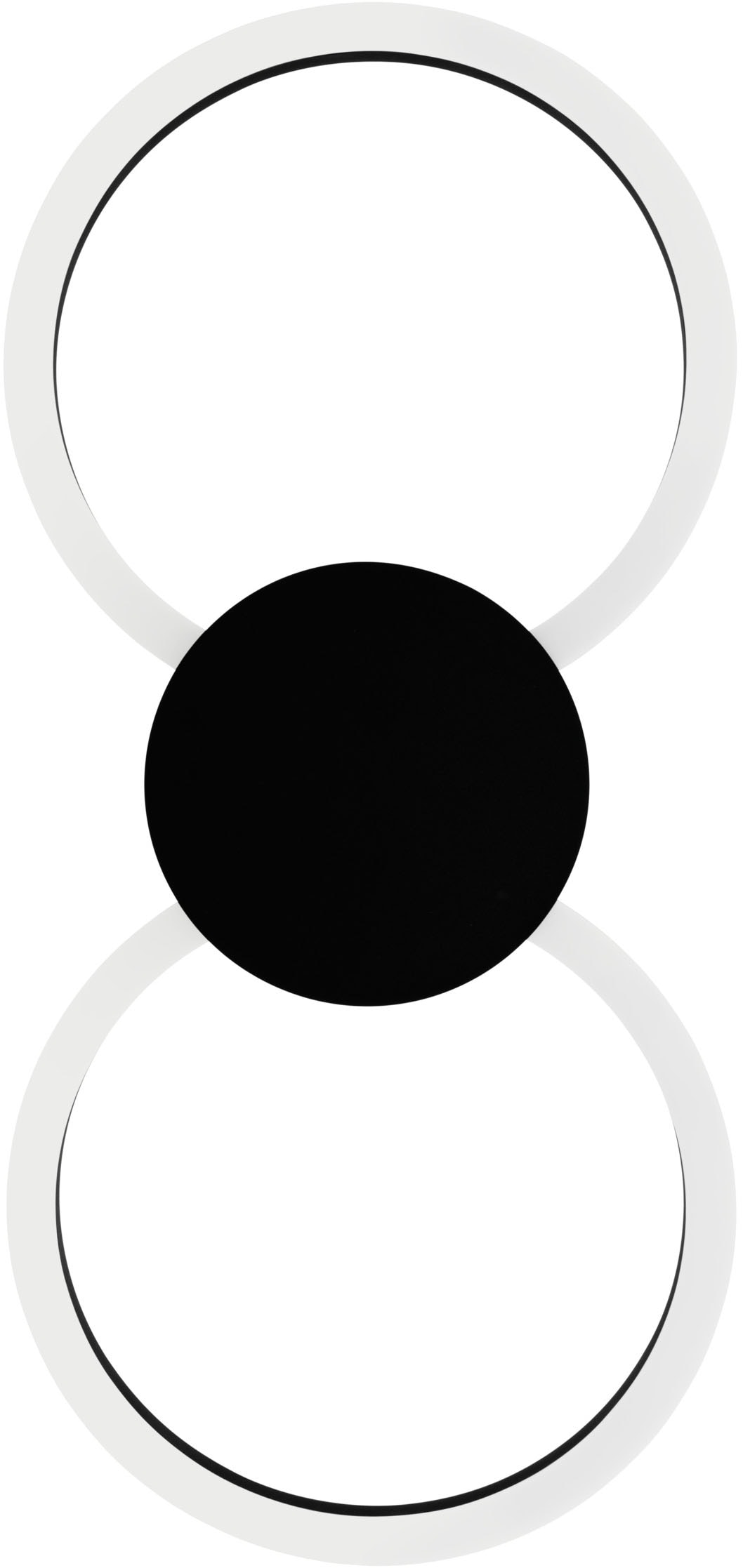 EGLO LED Deckenleuchte »VENTICELLO 1 Deckenlampe - Alu - LED;LED - 20W;0,91W - IP20« LED-Modul 1 Stk. Warmweiß Wohzimmerlampe, Esszimmerlampe, Flur, Schlafzimmer, L66 x B30 x H5 cm