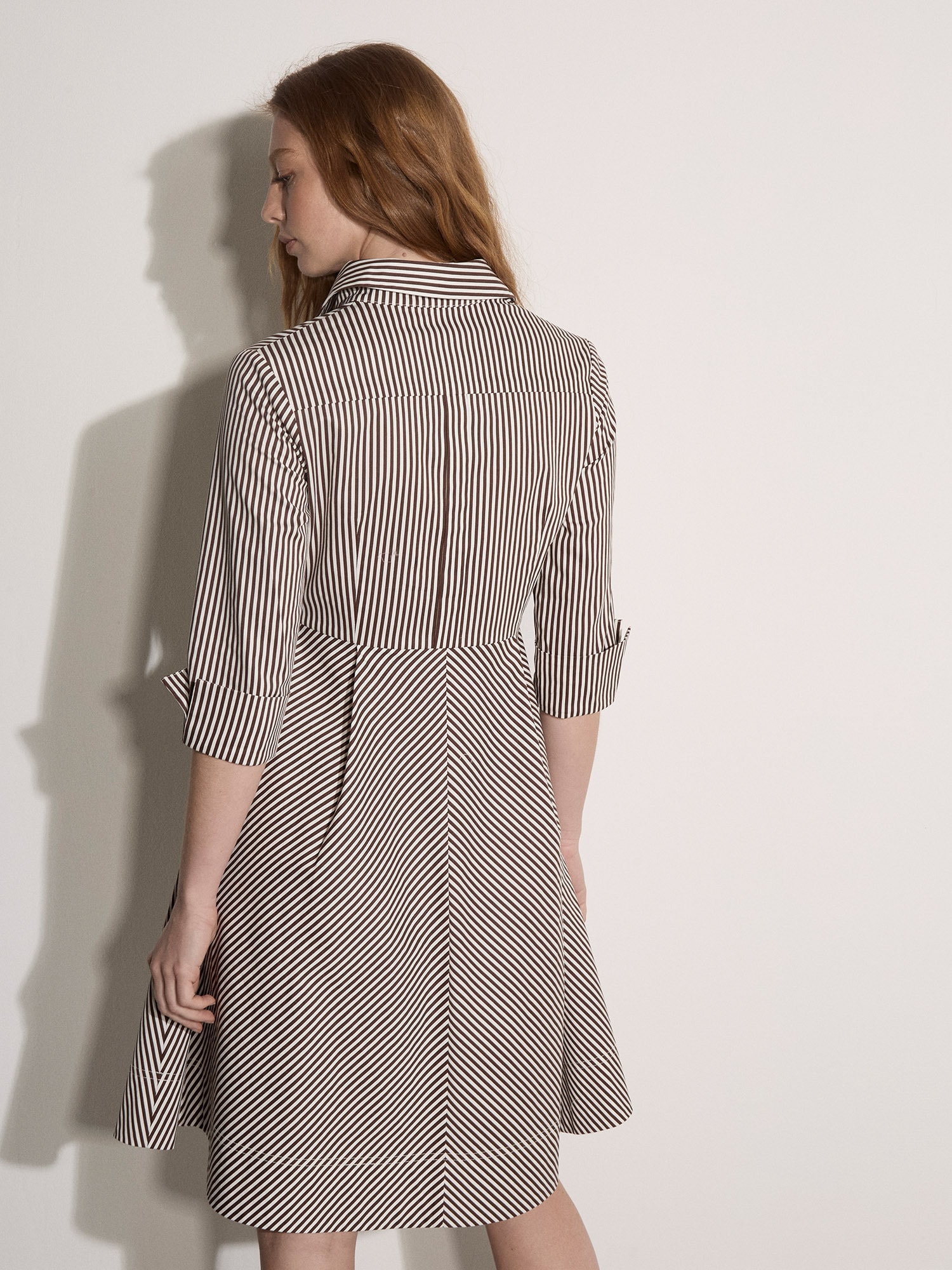 Apricot Minikleid »Minikleid« Stoffgürtel,  mit seitlichen Streifen