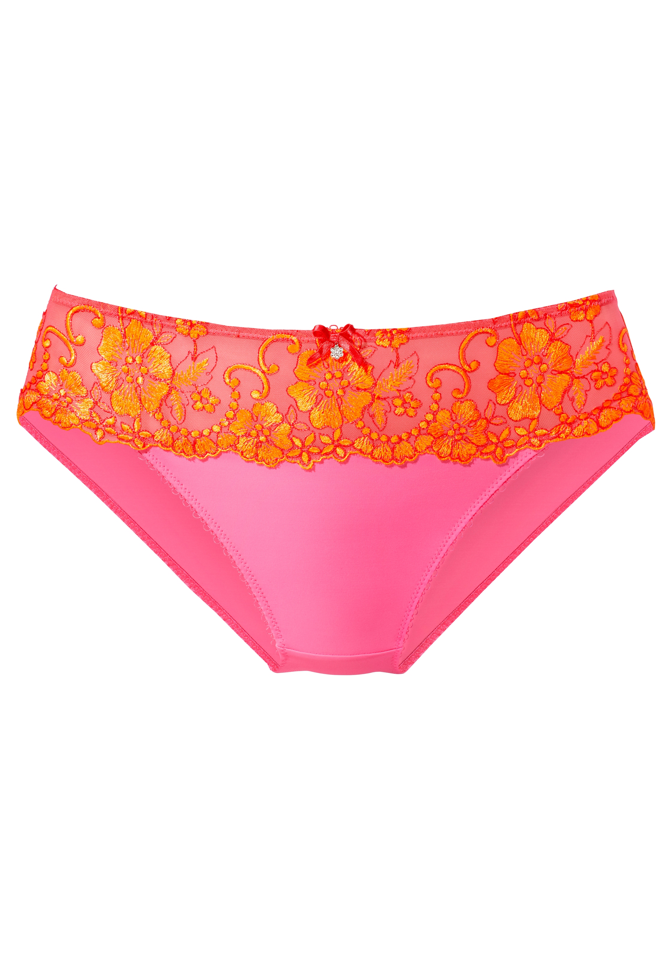 LASCANA Bikinislip »Wanda«, mit Stickerei Spitze in floraler Optik