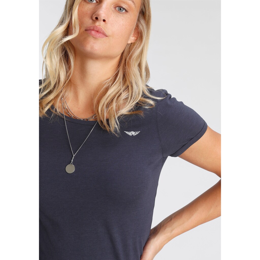 Arizona T-Shirt, mit Logo-Stickerei