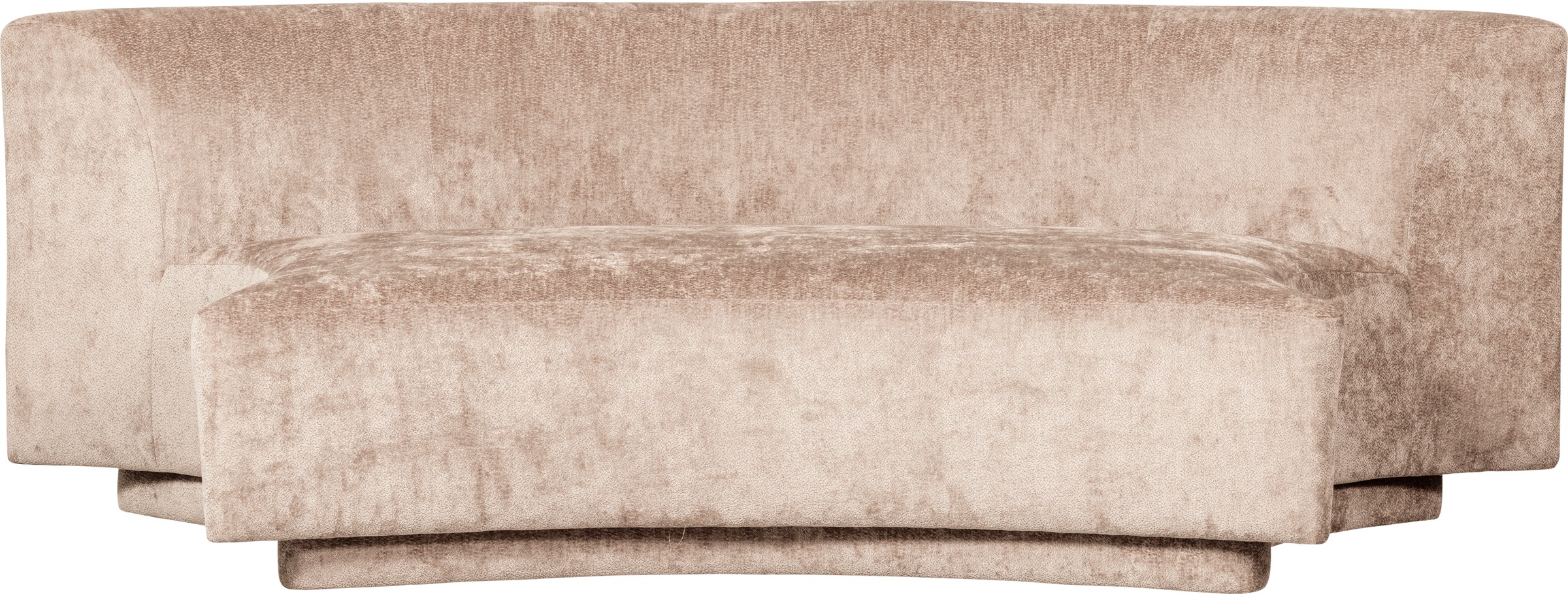 WOOOD 2-Sitzer »Popular«, frei im Raum stellbar, mit grobem Chenille gefüttert, Breite 215 cm