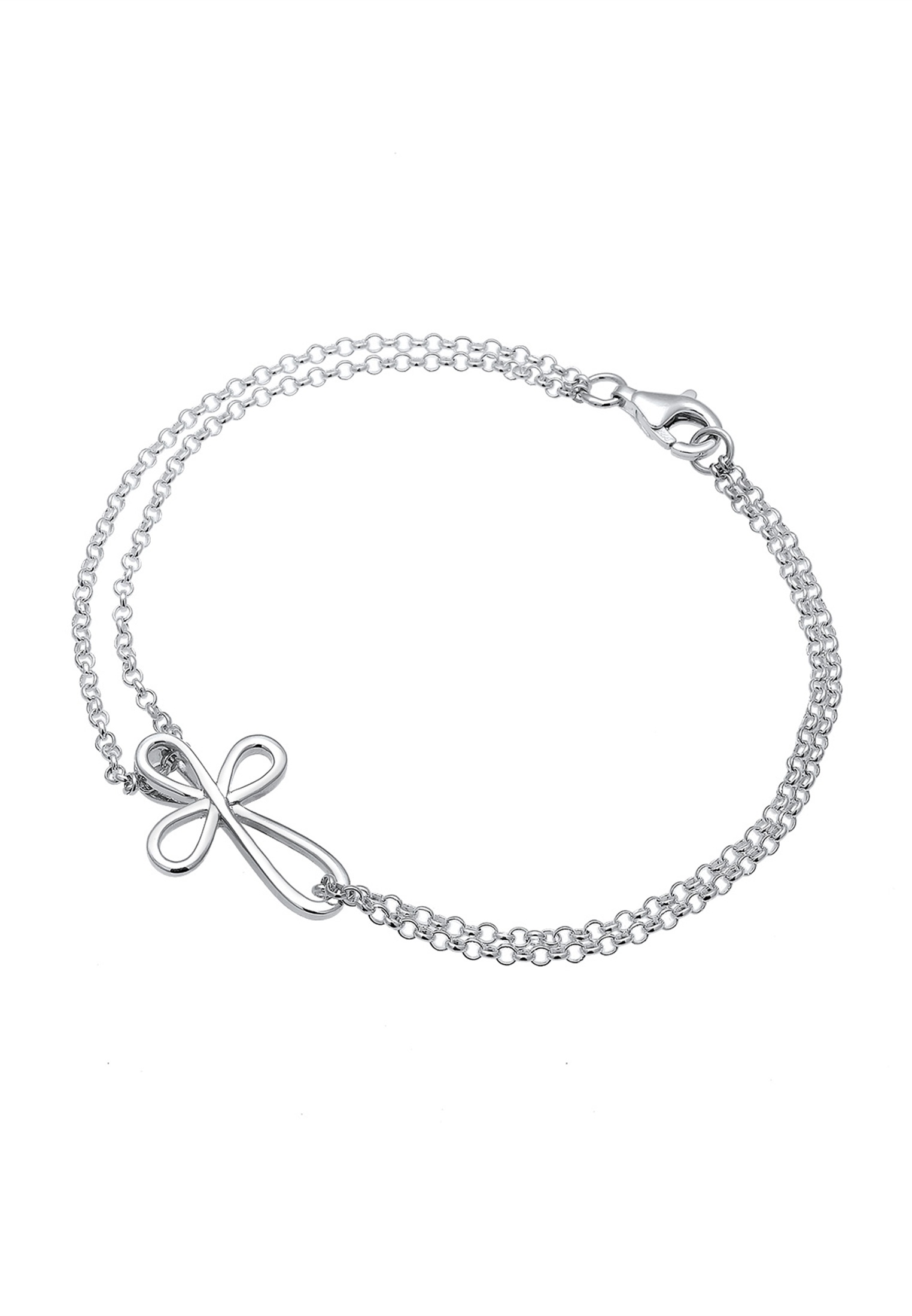 Elli Armkette »Armband Kreuz Modern 925 Sterling Silber«