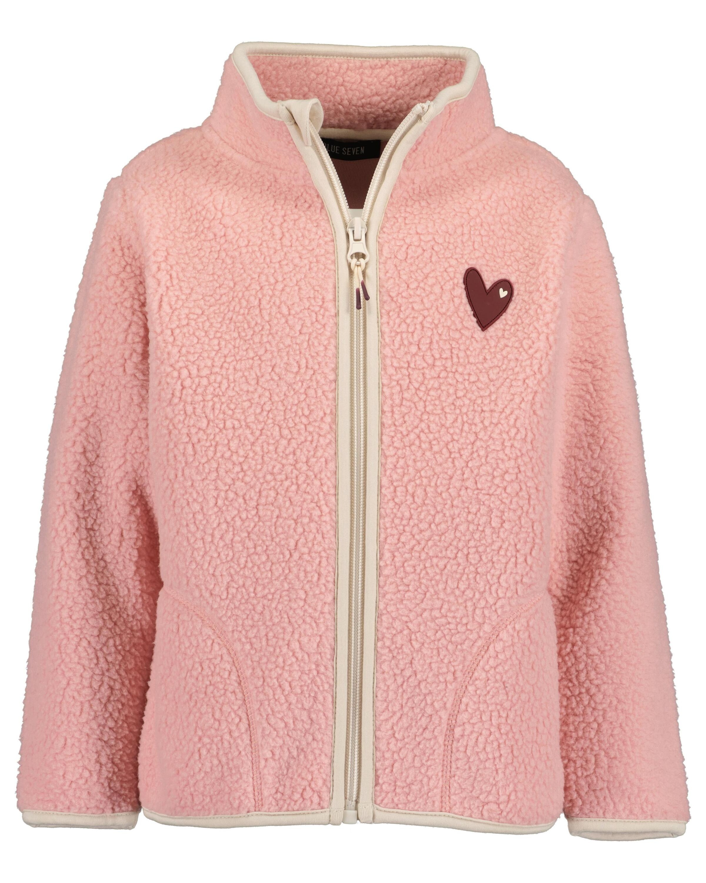 Blue Seven Fleecejacke »Blue Seven Sherpa-Fleecejacke«, (1 St.), ohne Kapuze