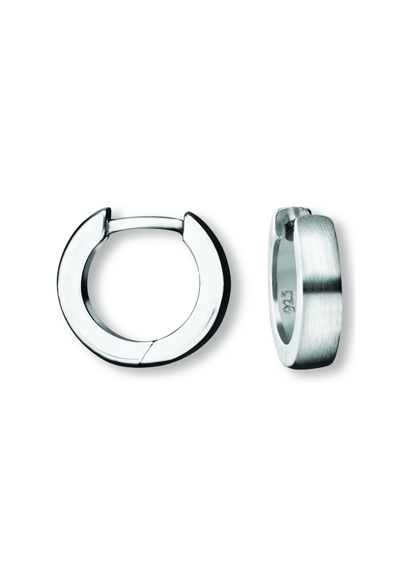 ONE ELEMENT Paar Creolen »Ohrringe   Creolen aus 925 Silber Ø 12,4 x 3,0 mm«