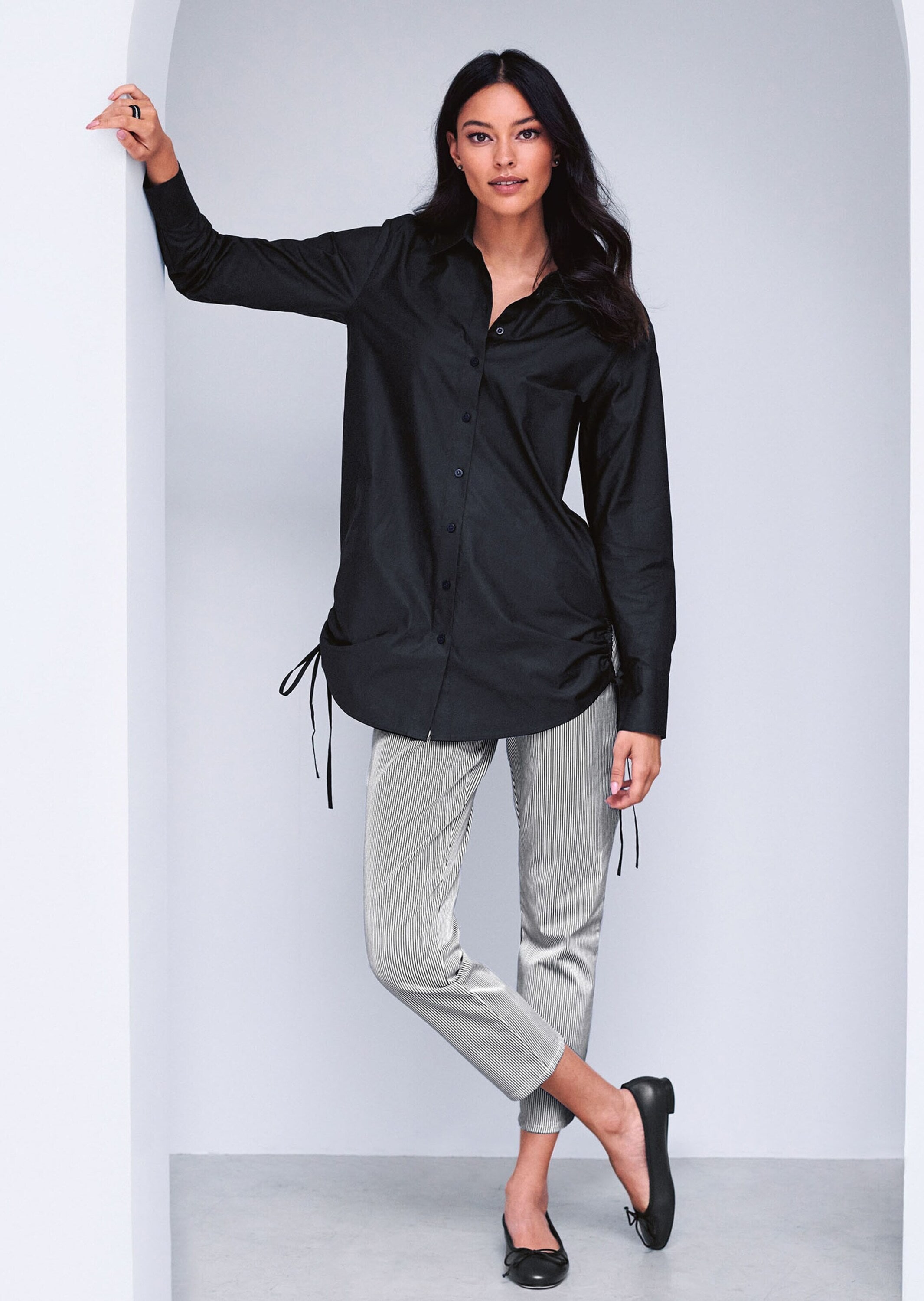 MADELEINE Hemdbluse »Hemd Blusenhemd im Oversized-Style«