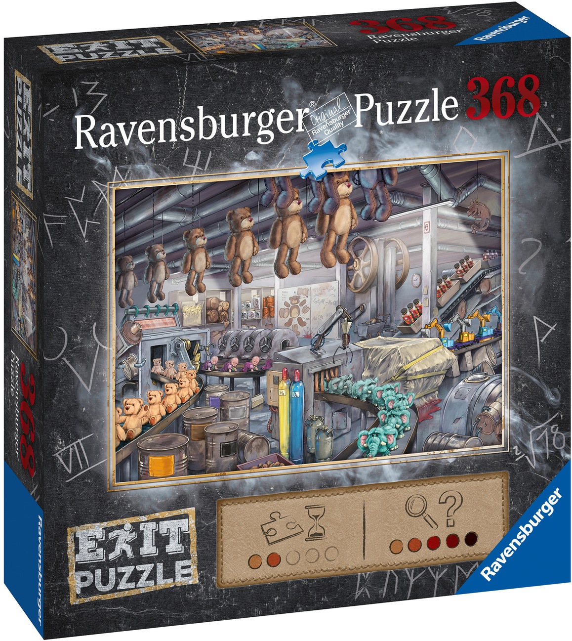 Ravensburger Puzzle »Exit: In der Spielzeugfabrik«, Made in Germany, FSC® - schützt Wald - weltweit