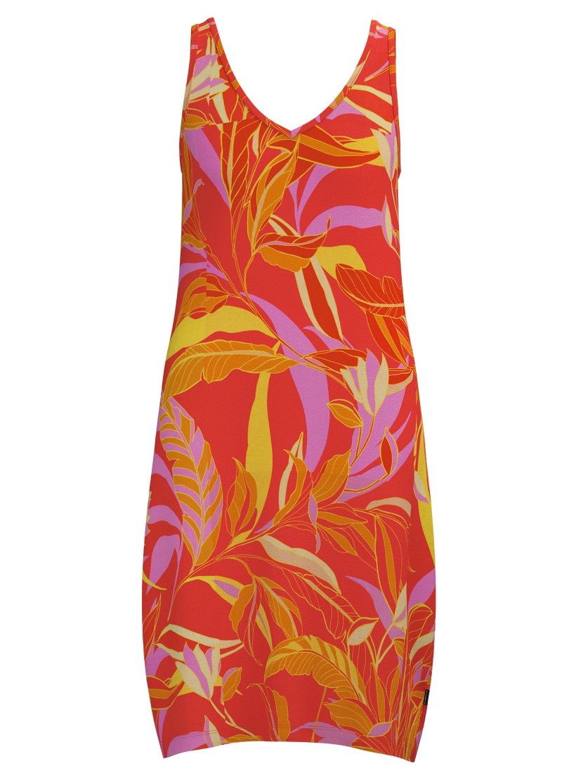 Trigema Jerseykleid »TRIGEMA Trägerkleid mit Allover-Muster "Aloha"« 1 tlg.