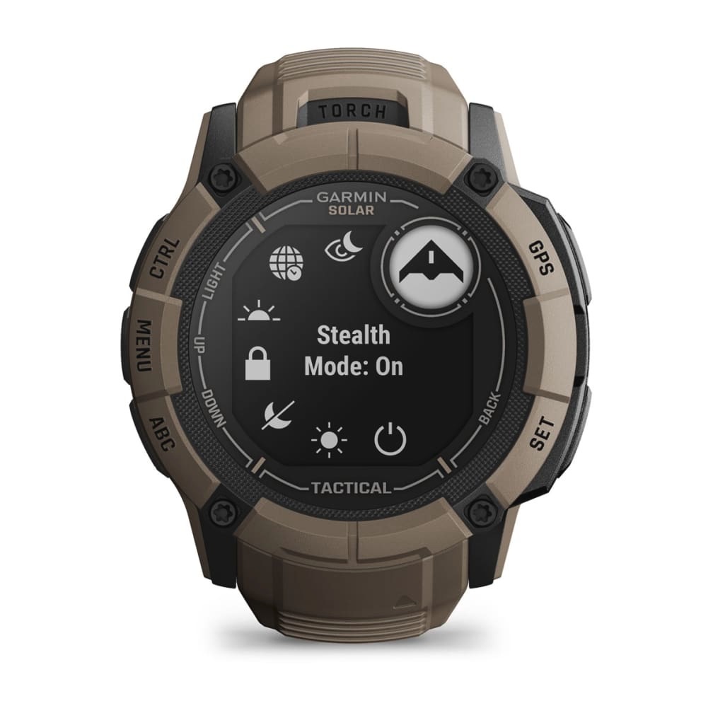 Garmin Smartwatch »Instinct 2X Solar Tactical Edition«, (2,8 cm / 1,1 Zoll), Proprietär,)