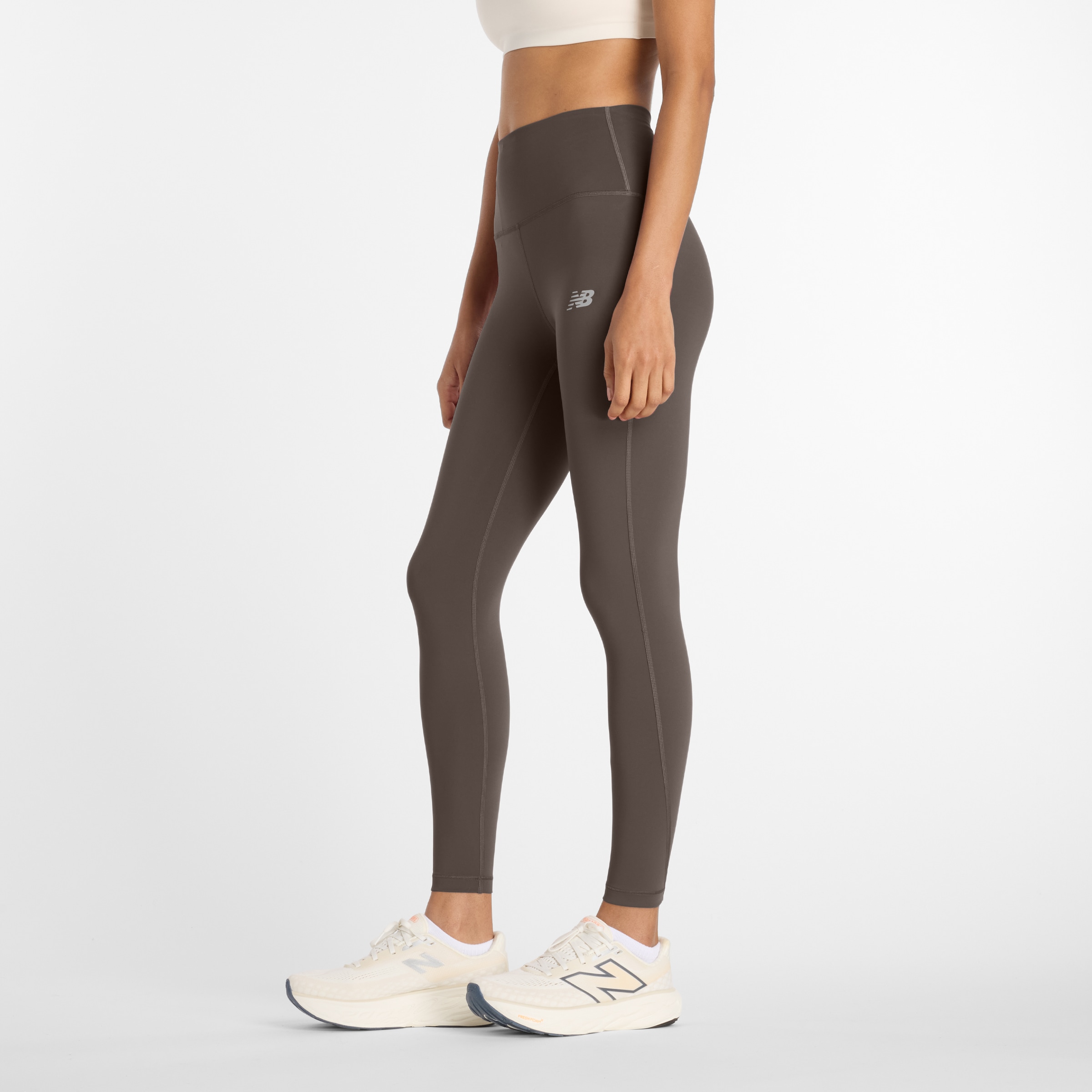 New Balance Lauftights »Sleek High Rise Legging 25"«  hoher Bund, sportlicher Stil, für Erwachsene