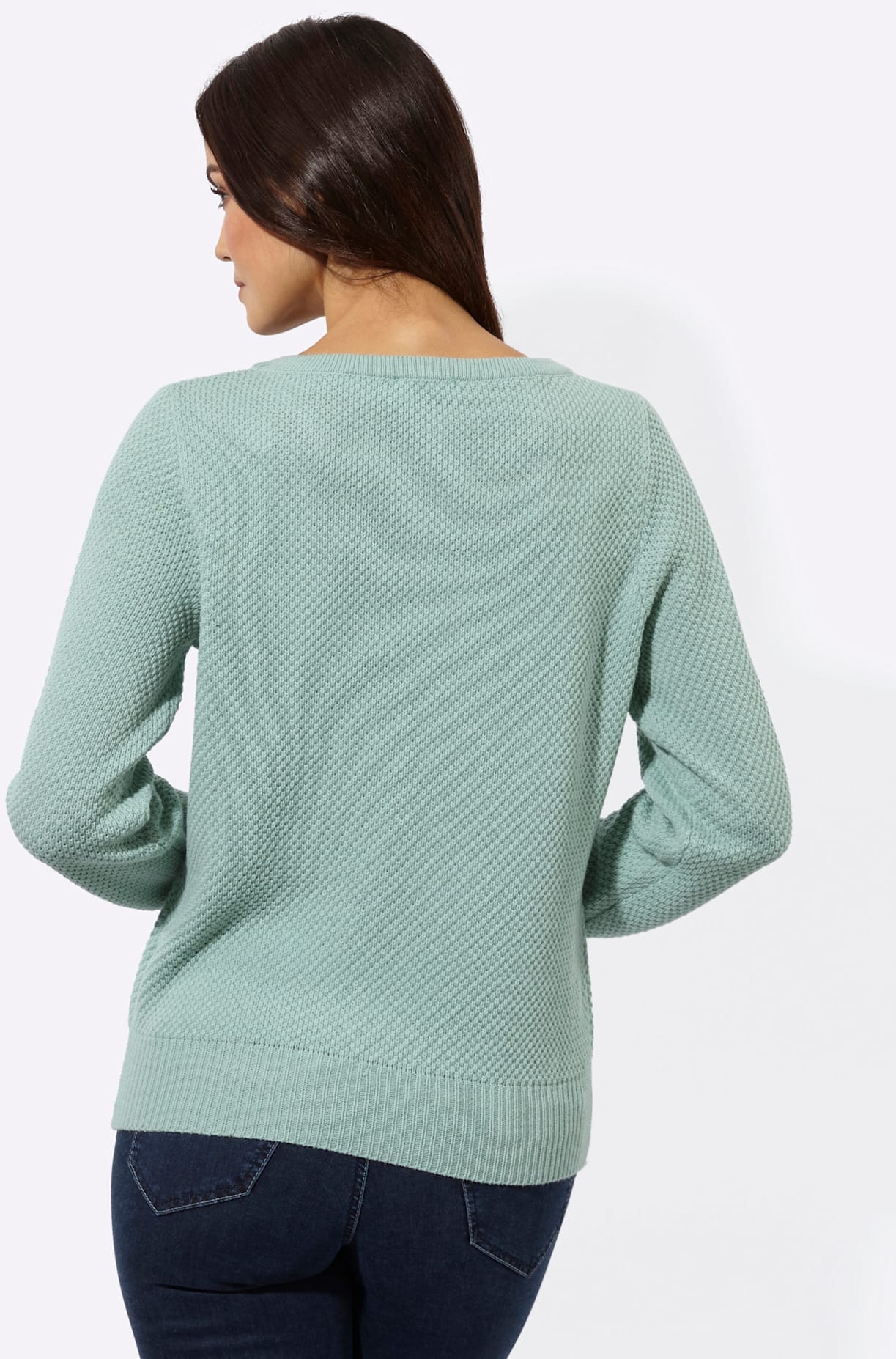 creation L Strickpullover »Woll-Mix-Pullover«