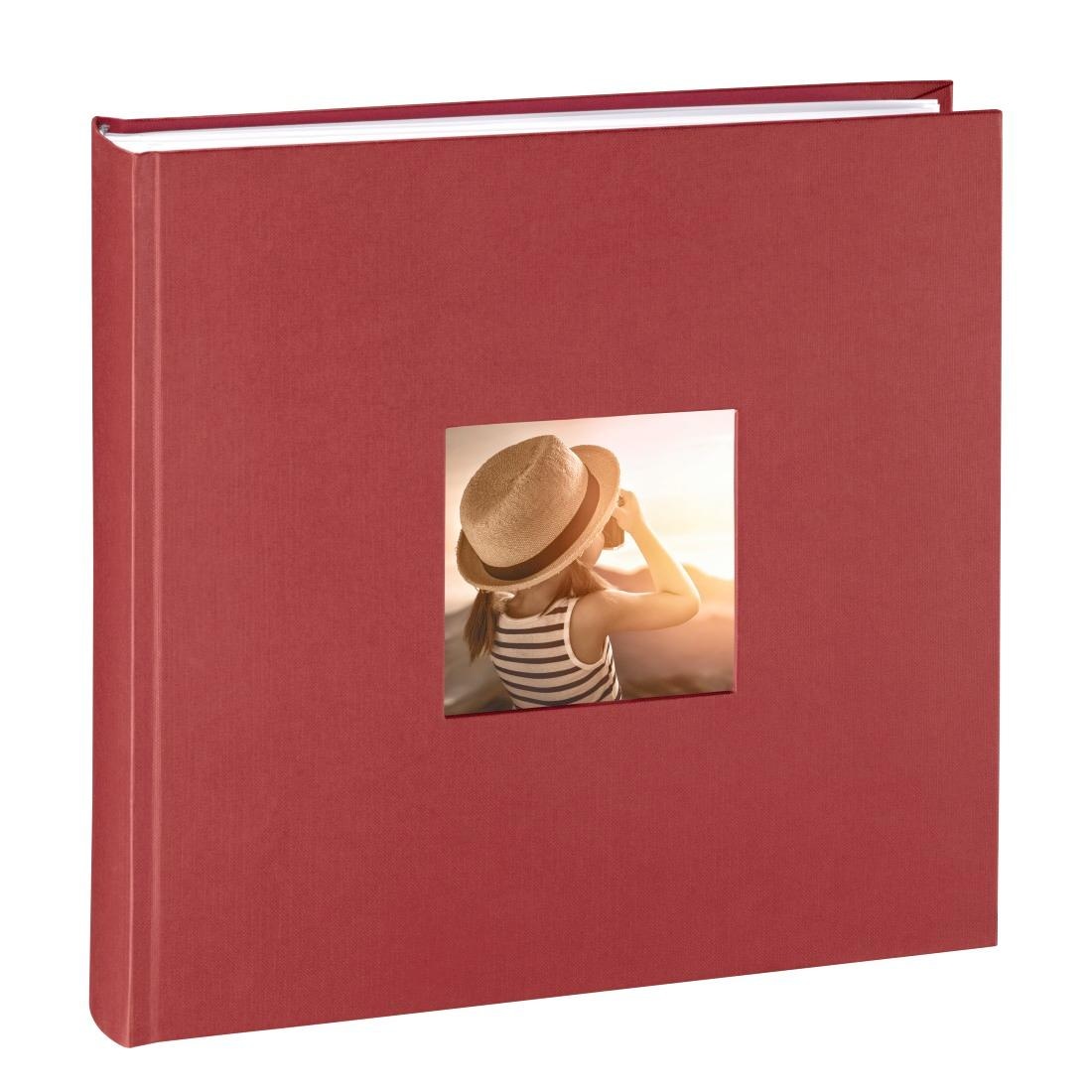 Hama Fotoalbum »Jumbo Fotoalbum 30 x 30 cm, 100 Seiten, Album, Bordeaux«