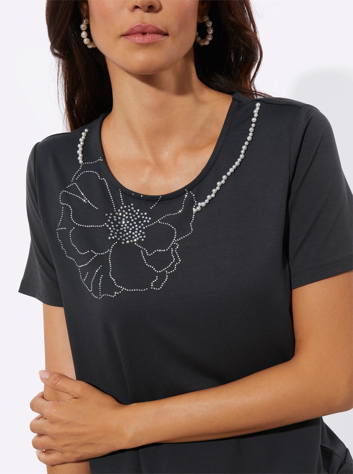 creation L Rundhalsshirt »Shirt« 1 tlg.