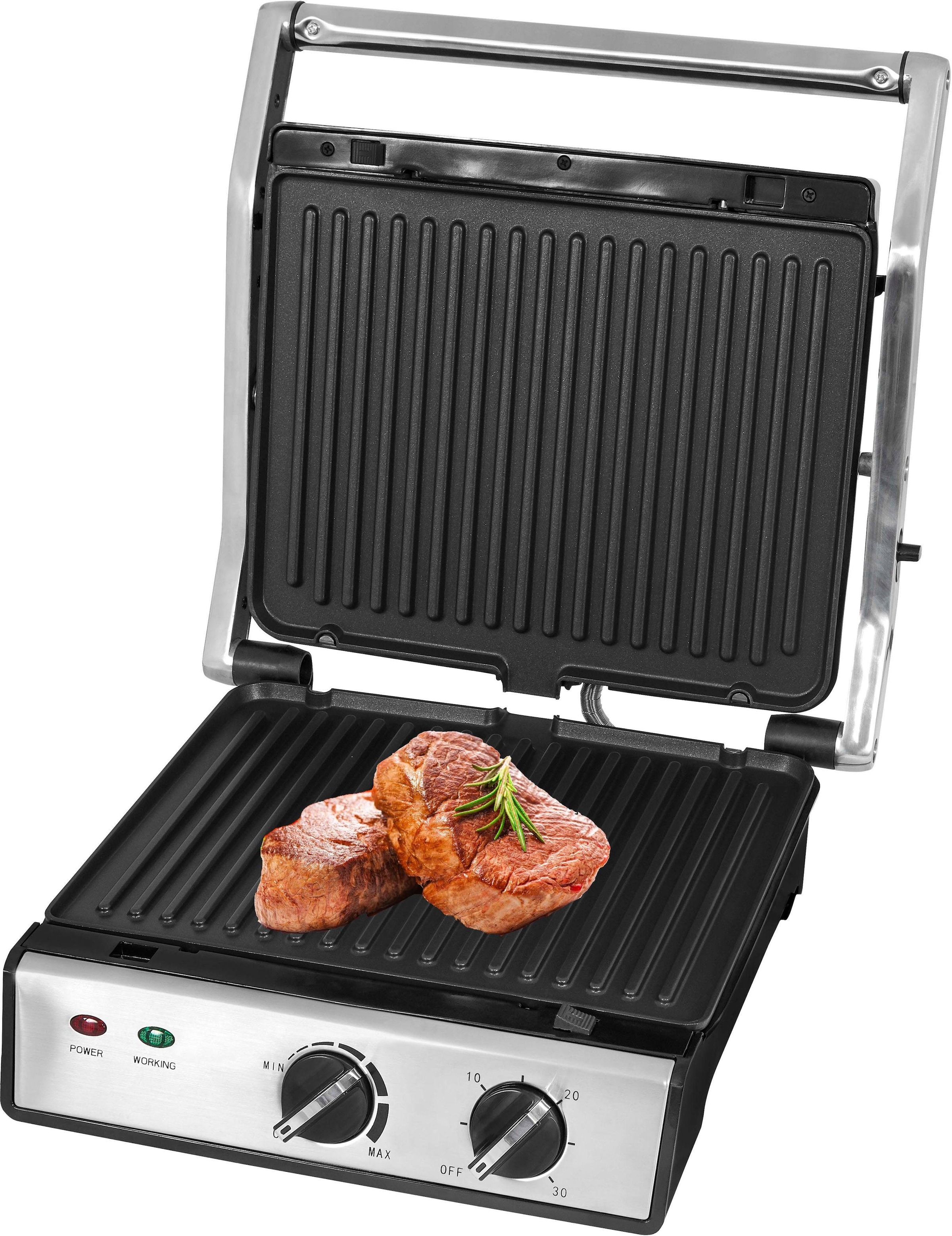 Kontaktgrill KG 6102 isw, 2000 Watt