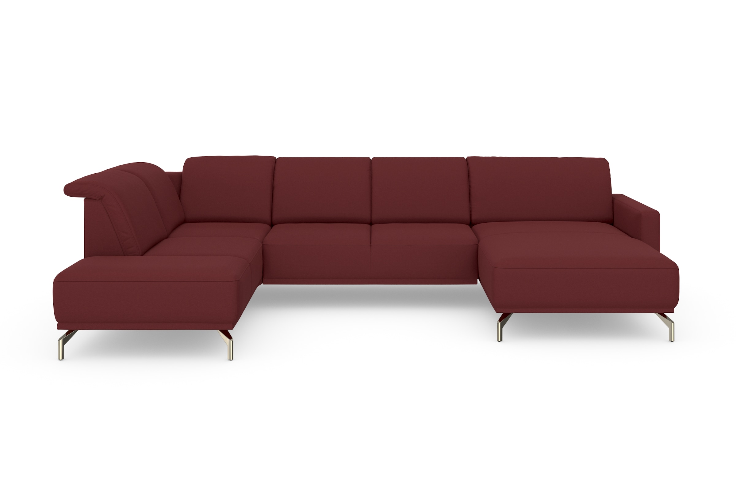 sit&more Wohnlandschaft »Bailando U-Form« wahlweise mit Kopfteilverstellung und Vorziehsitz, motorisch