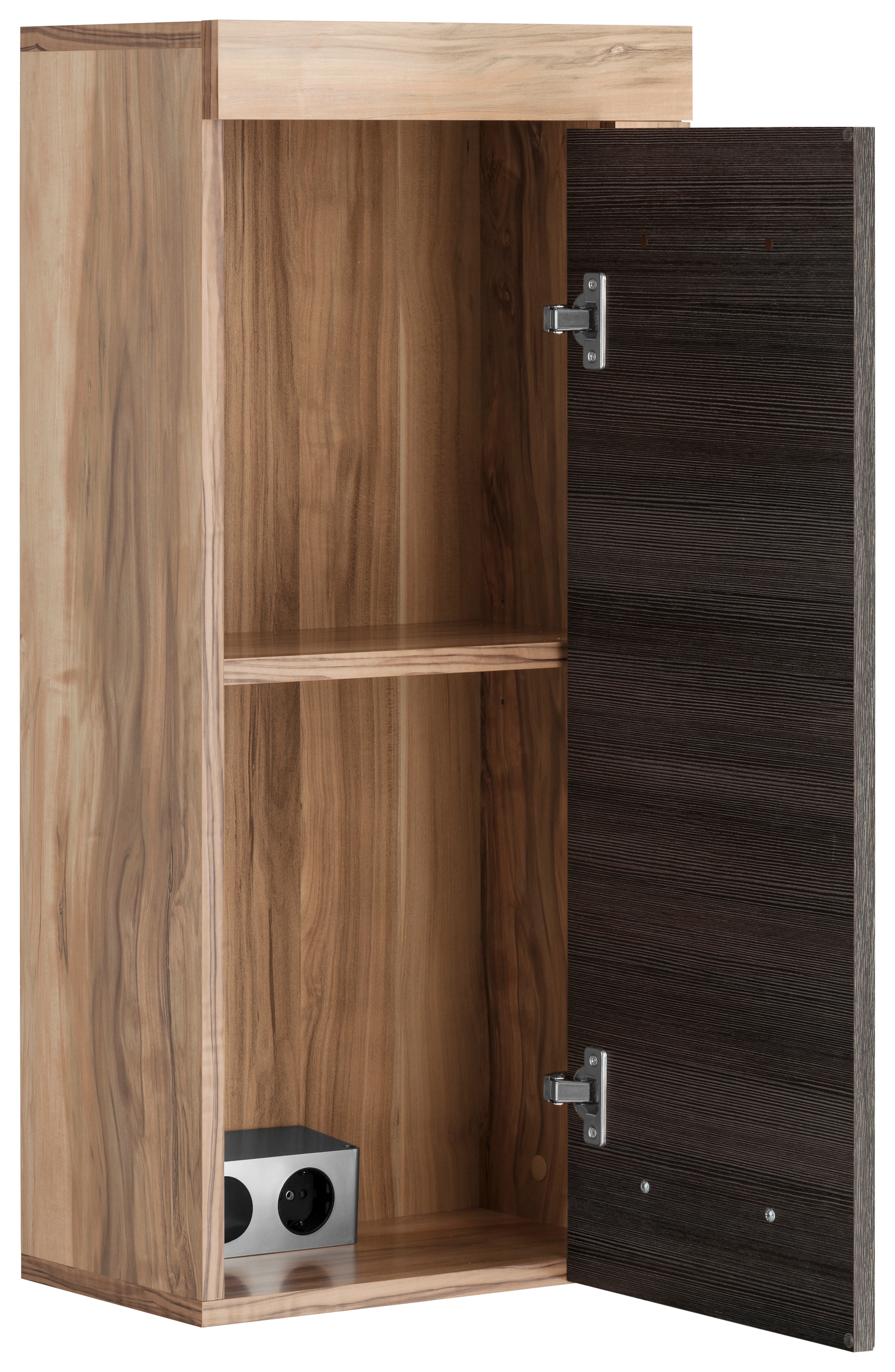 welltime Hängeschrank »Carcassonne«, mit Rahmenoptik in Holztönen, Breite 36 cm