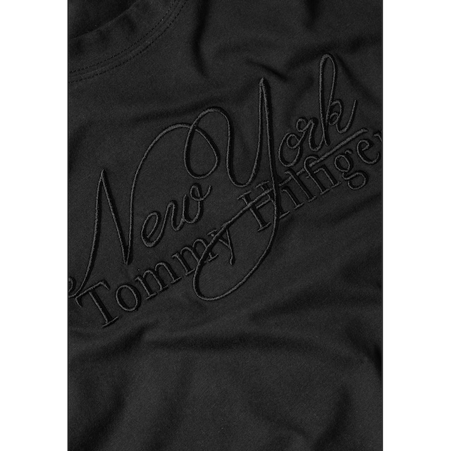 Tommy Hilfiger T-Shirt »REG BRUSHED CTN NY C-NK SS«, mit Tommy Hilfiger  Markenlabel bestellen bei OTTO