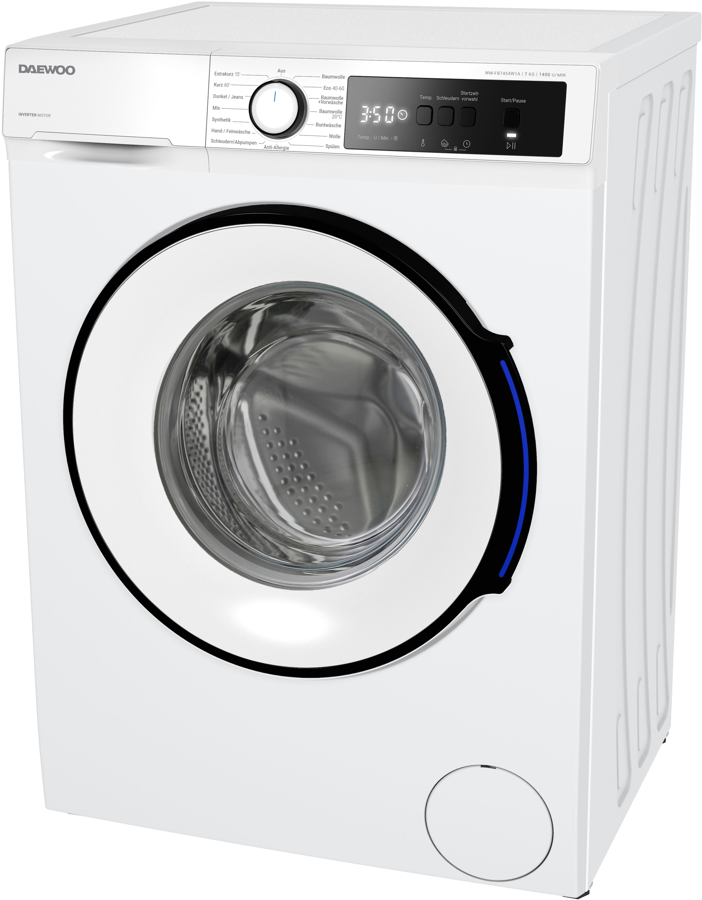 Daewoo Waschmaschine »WM-FB7454W1A-DE«, 7 kg, 1400 U/min