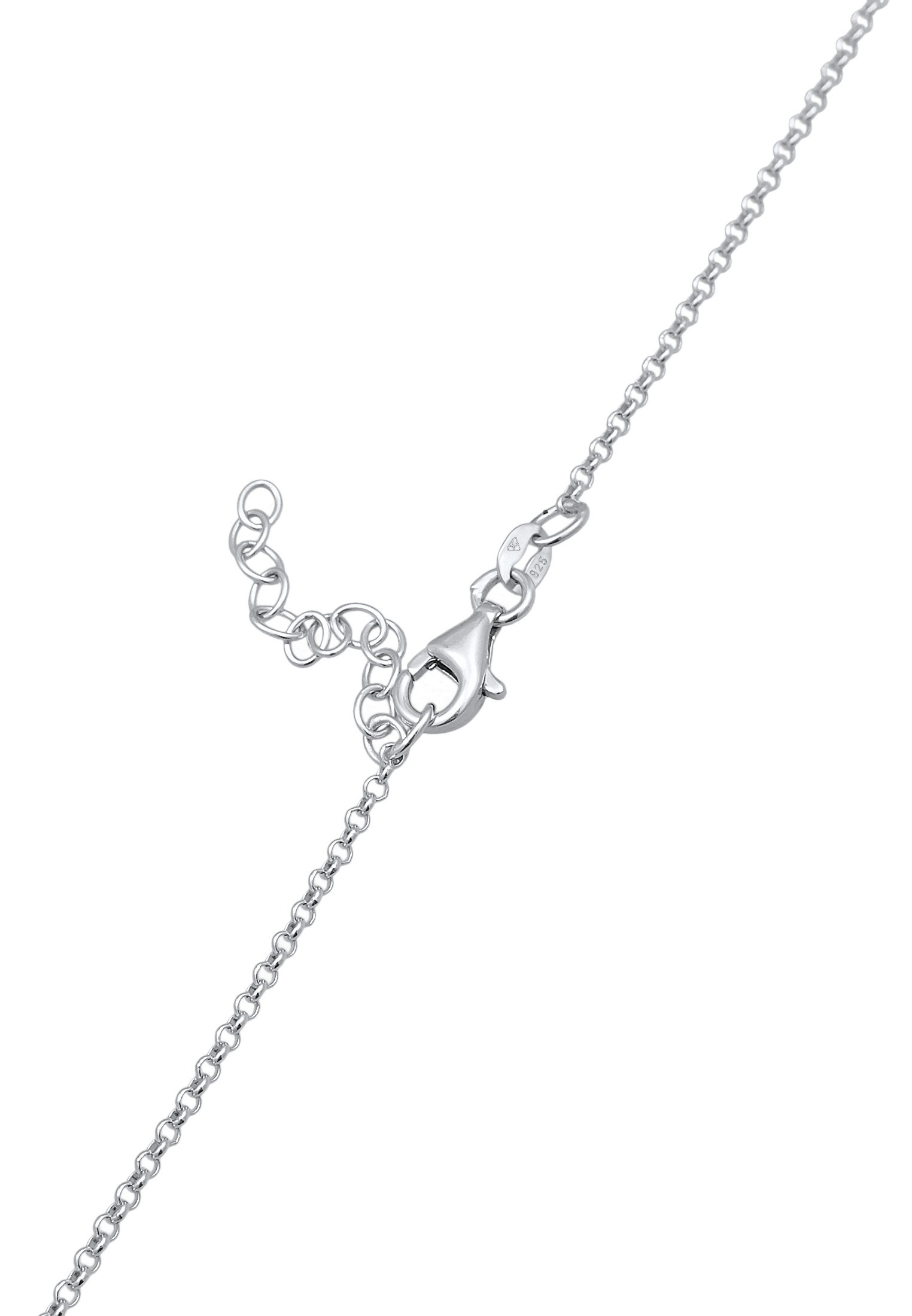 Elli Silberkette »Halskette Kinder Blumen Blüte Flower 925 Silber«