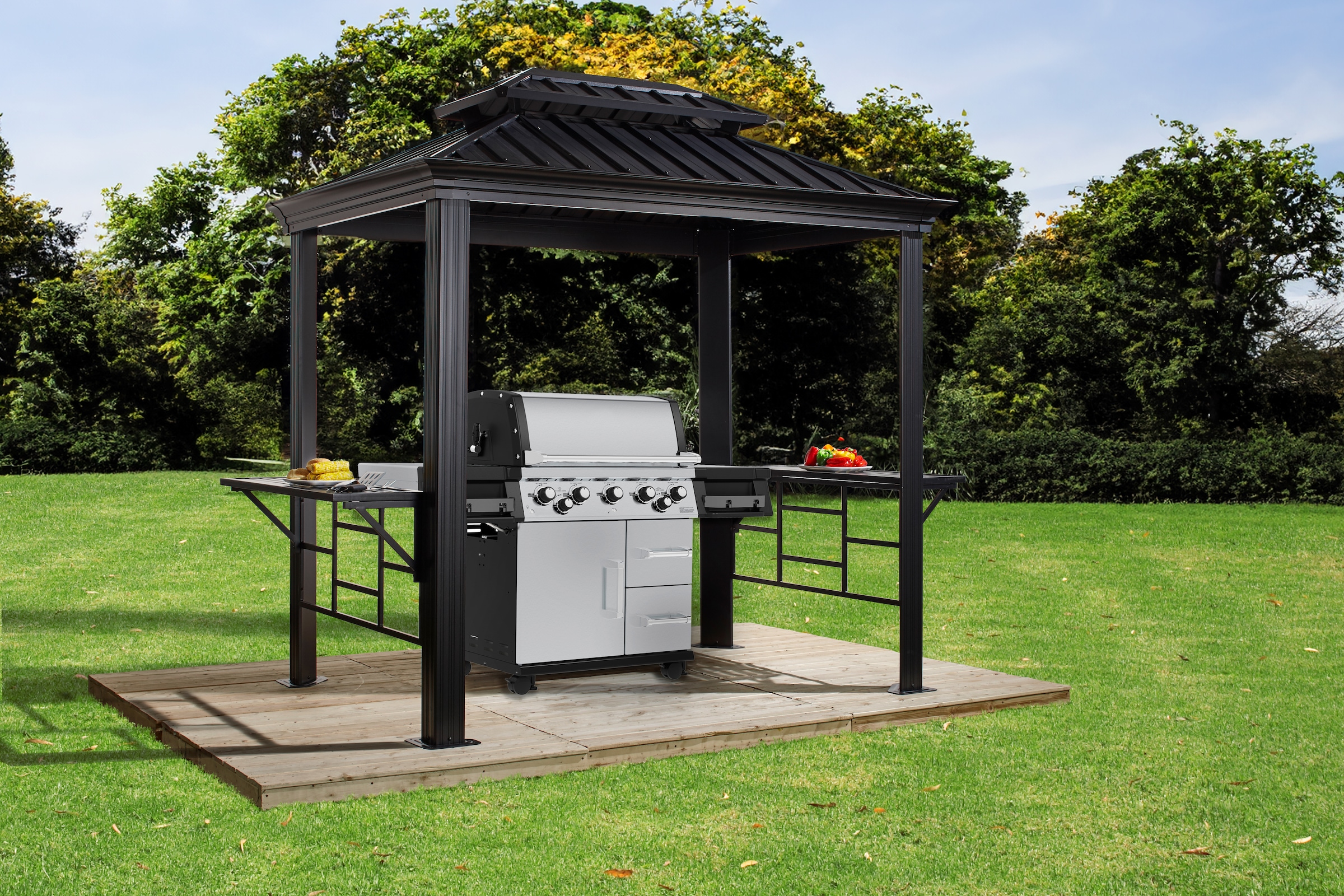 Sojag Grillpavillon »BBQ Messina«, BxT: 179x292 cm