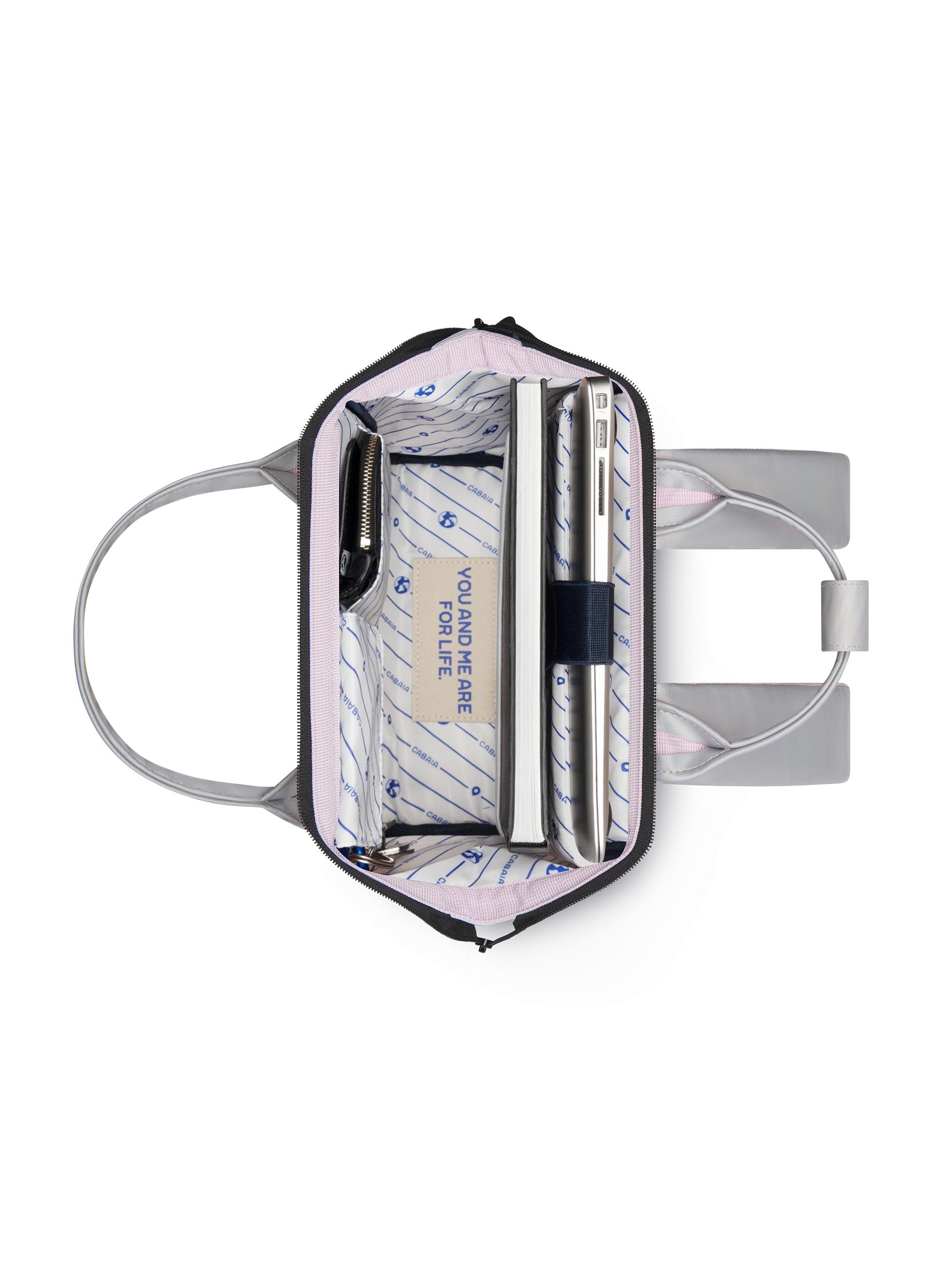 CABAIA Tagesrucksack »Tagesrucksack Adventurer S Iridescent«, Holografischer Rucksack mit zwei Vordertaschen