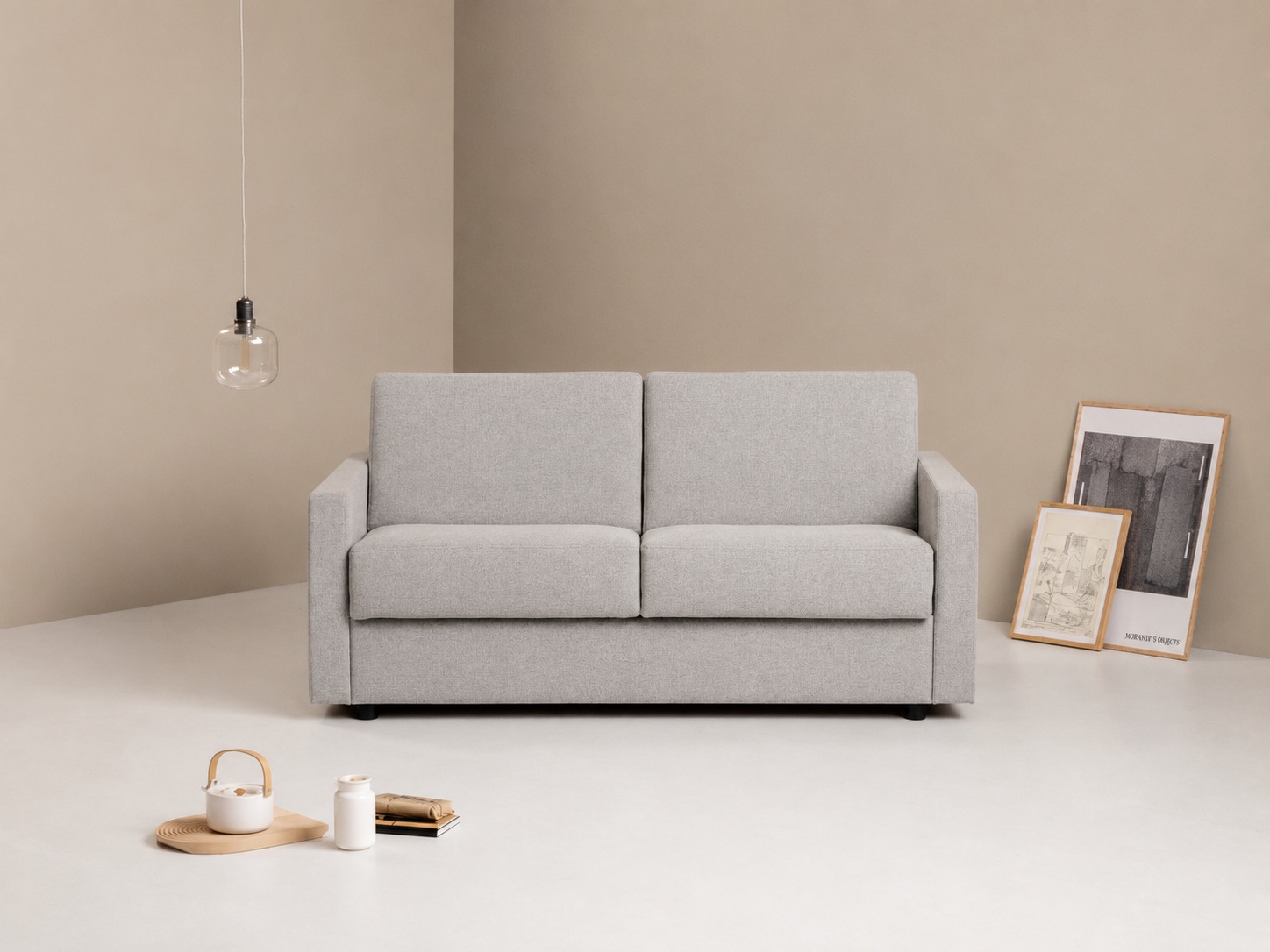OTTO home Schlafsofa »Perrick, Schlaf-Couch, Breite Liegefl. 140 oder 160x200 cm« Sofa und Bett in einem, Bonell- oder Taschenferderkern, FSC®